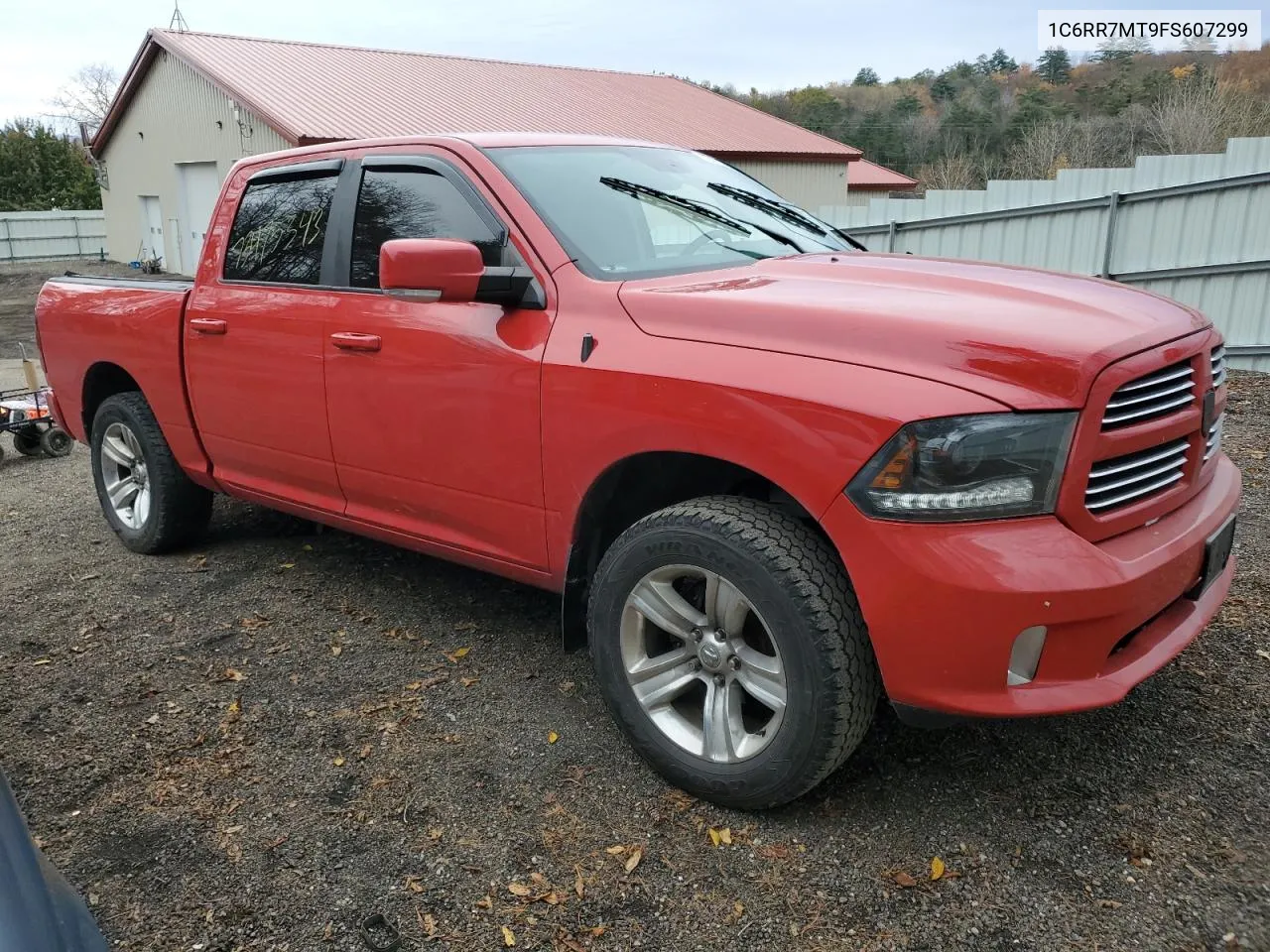 2015 Ram 1500 Sport VIN: 1C6RR7MT9FS607299 Lot: 53728594