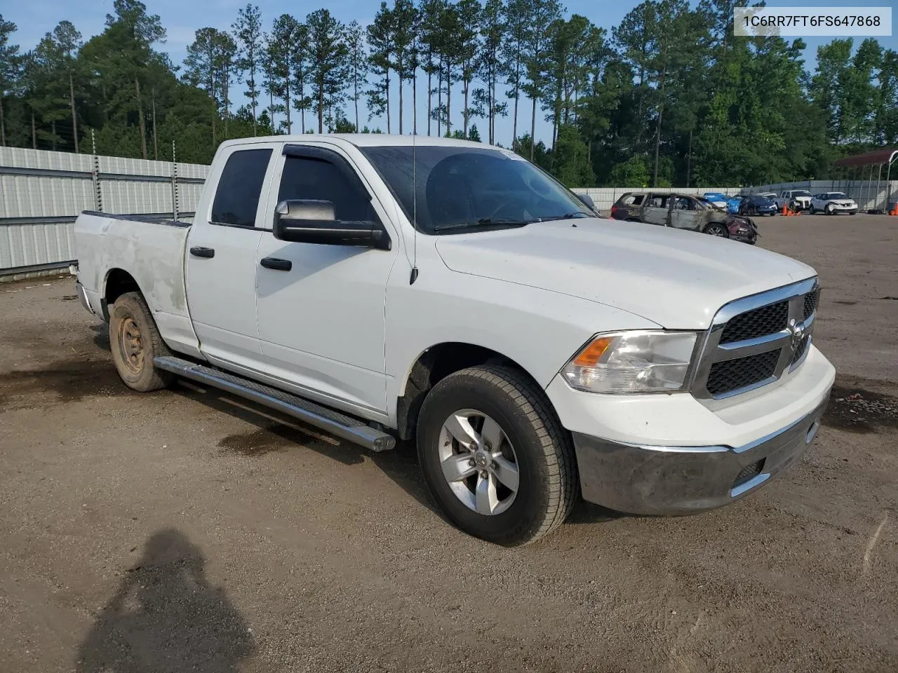 2015 Ram 1500 St VIN: 1C6RR7FT6FS647868 Lot: 56003774