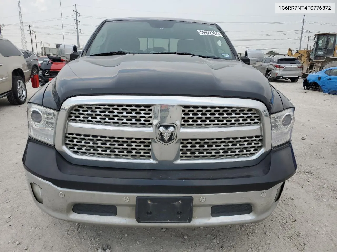 2015 Ram 1500 Laramie VIN: 1C6RR7NT4FS776872 Lot: 56022124