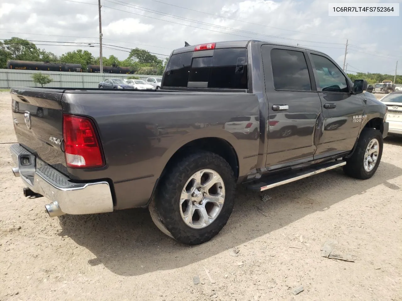 2015 Ram 1500 Slt VIN: 1C6RR7LT4FS752364 Lot: 57565804