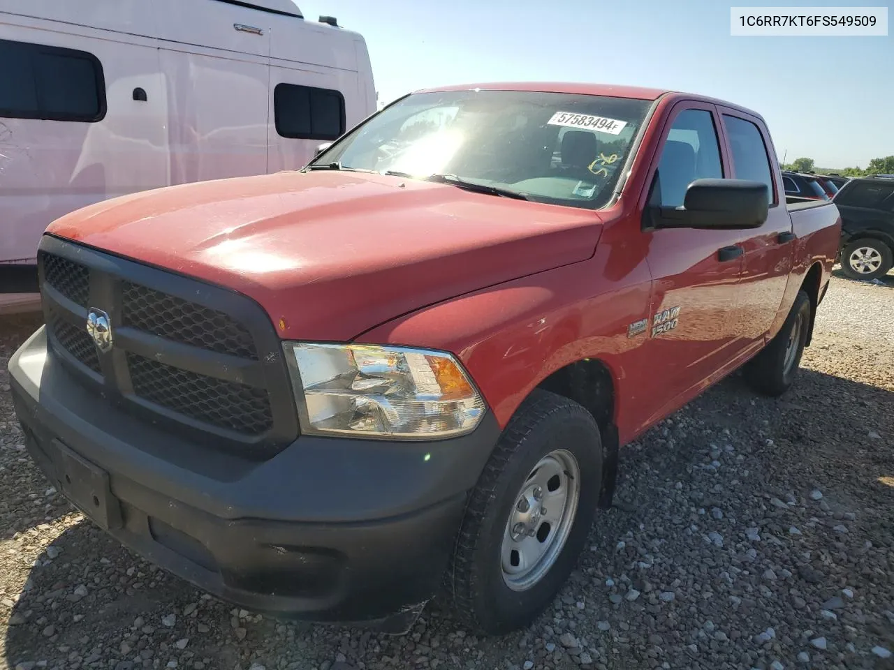 2015 Ram 1500 St VIN: 1C6RR7KT6FS549509 Lot: 57583494