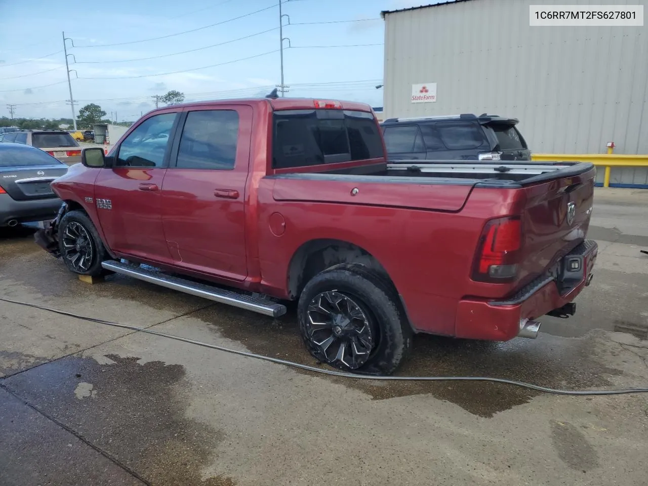 2015 Ram 1500 Sport VIN: 1C6RR7MT2FS627801 Lot: 58484484