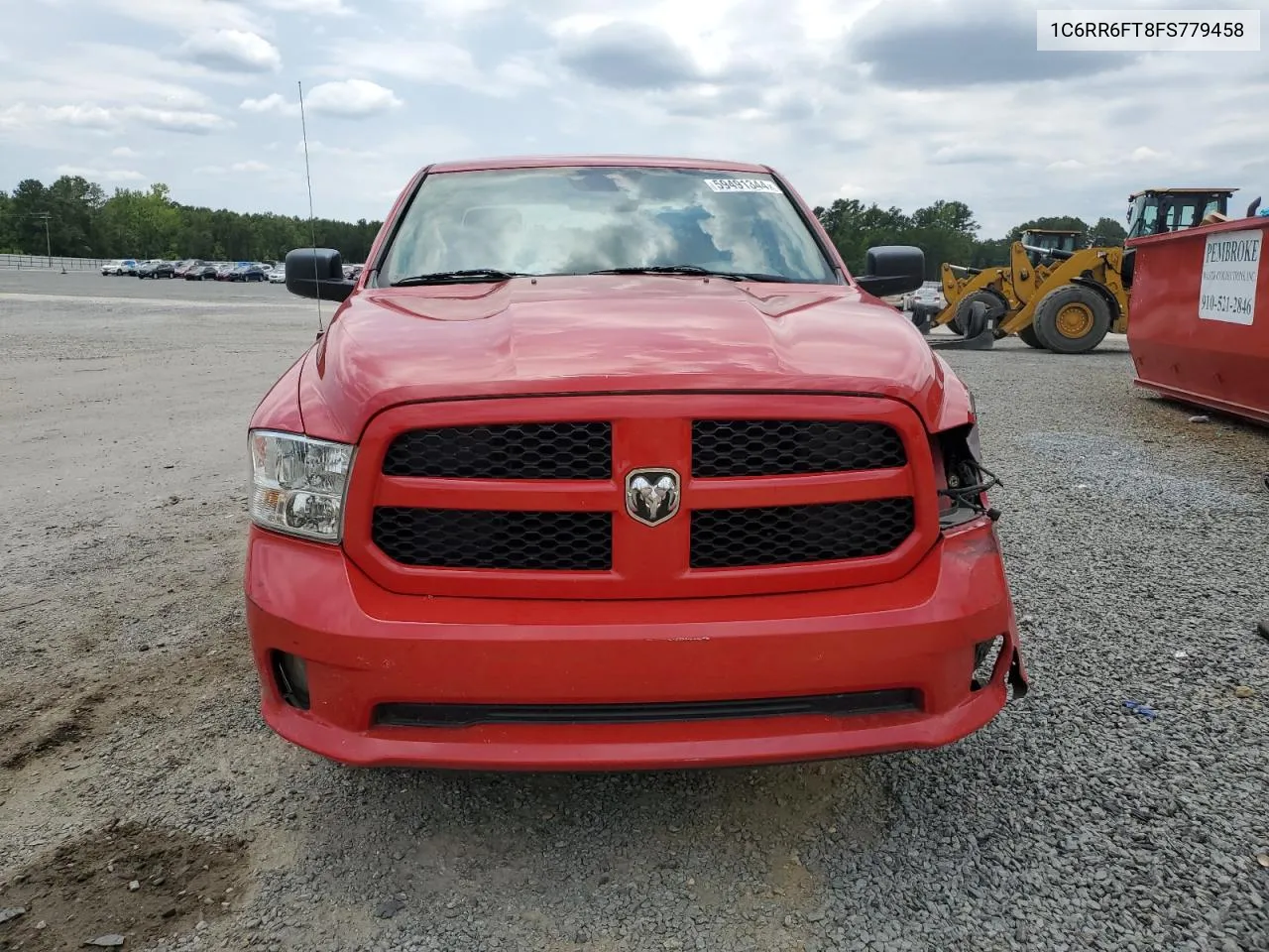 2015 Ram 1500 St VIN: 1C6RR6FT8FS779458 Lot: 59491344