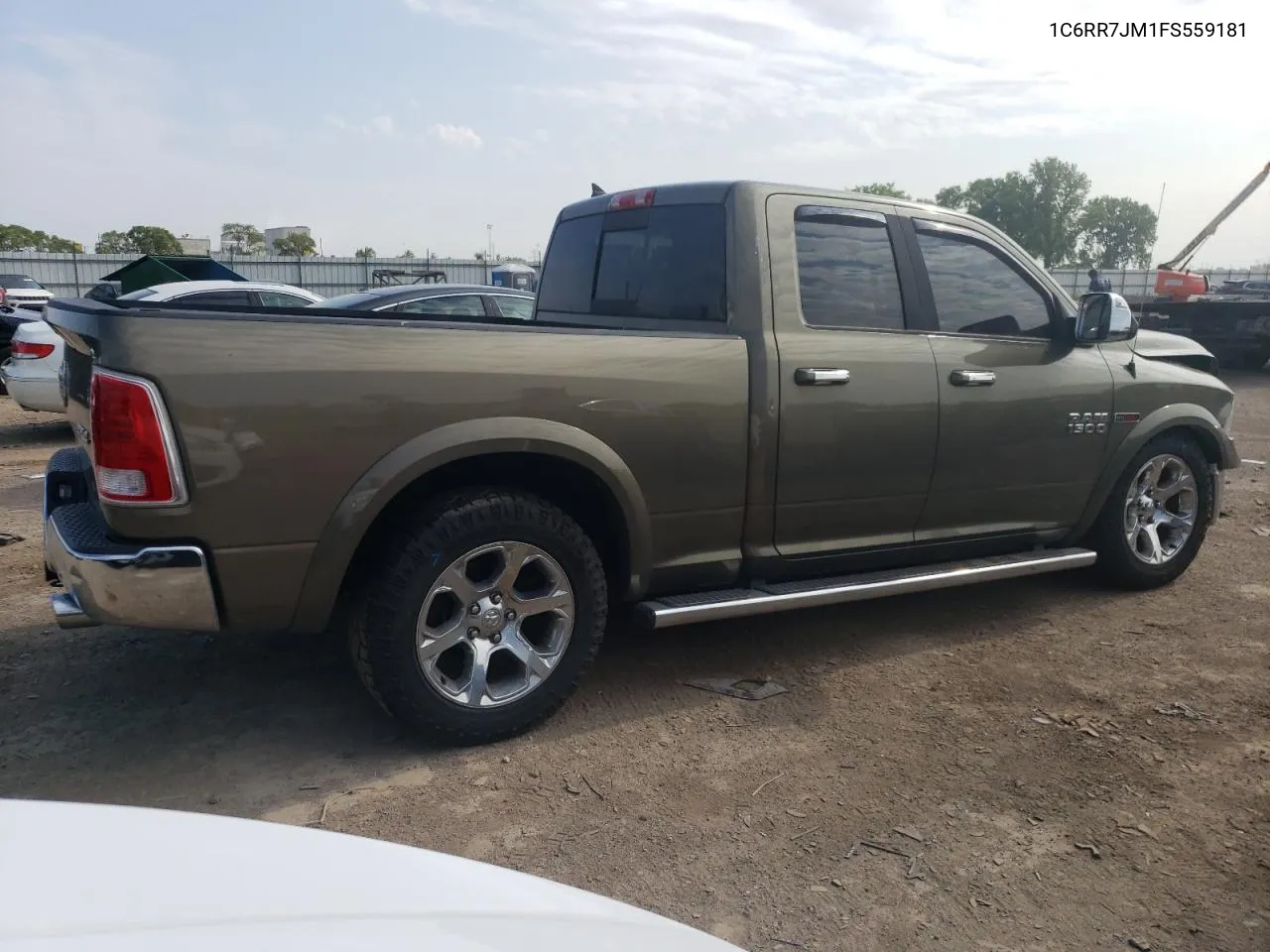 2015 Ram 1500 Laramie VIN: 1C6RR7JM1FS559181 Lot: 59496754