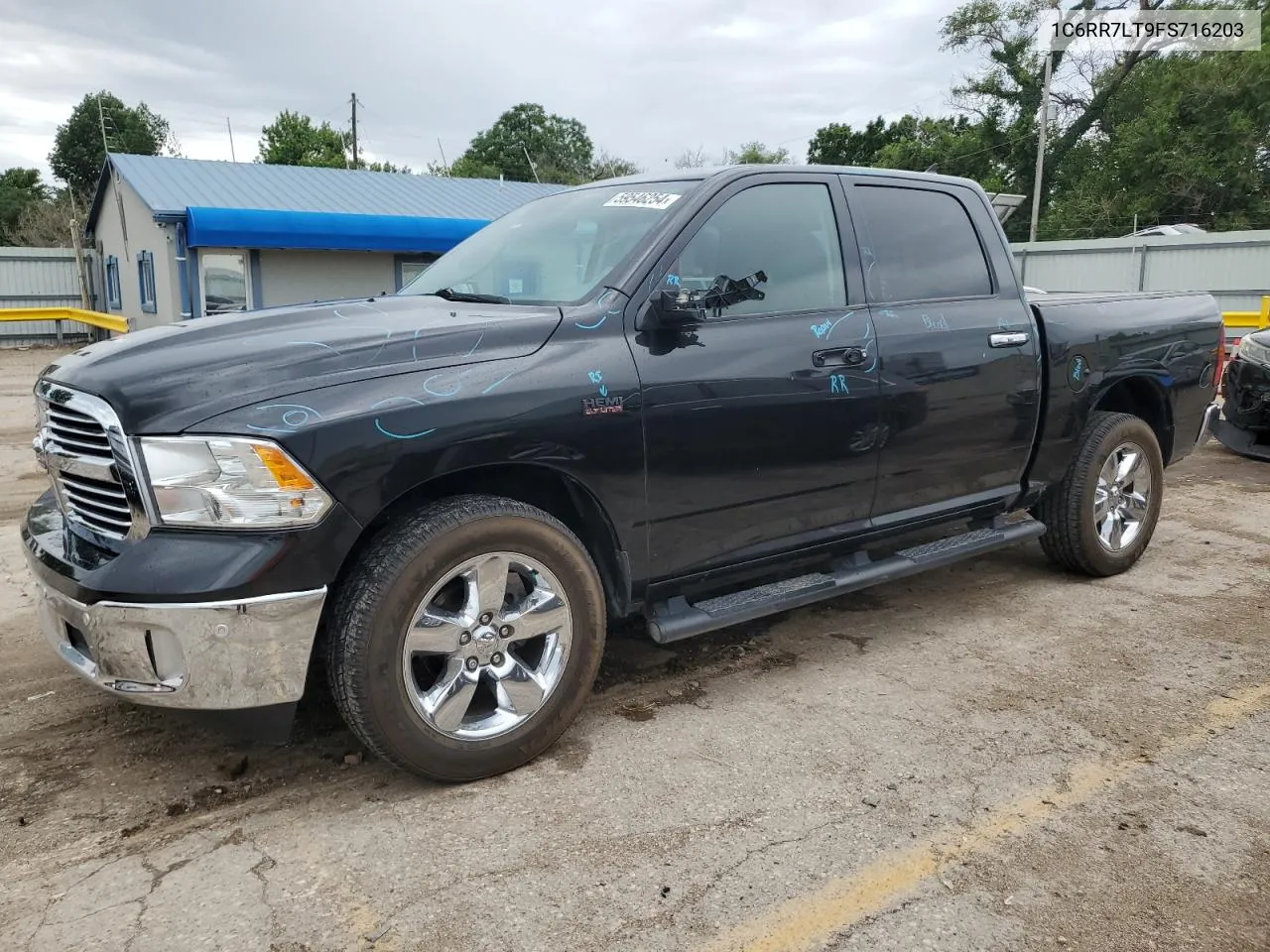 2015 Ram 1500 Slt VIN: 1C6RR7LT9FS716203 Lot: 59546254