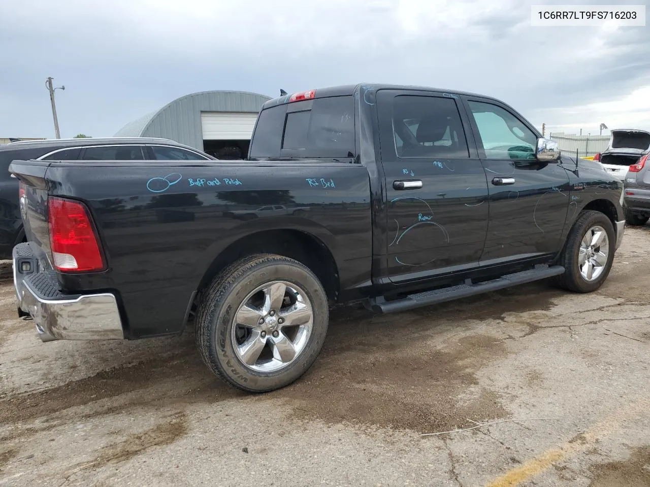 2015 Ram 1500 Slt VIN: 1C6RR7LT9FS716203 Lot: 59546254