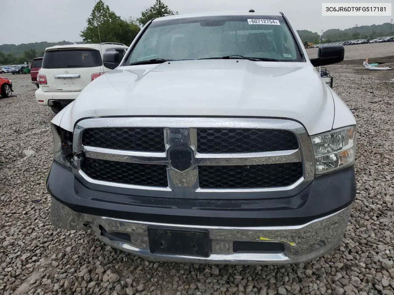 2015 Ram 1500 St VIN: 3C6JR6DT9FG517181 Lot: 60712754