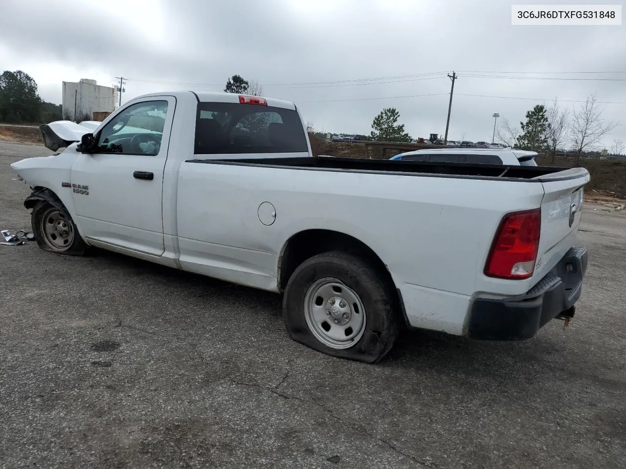 2015 Ram 1500 St VIN: 3C6JR6DTXFG531848 Lot: 61369324