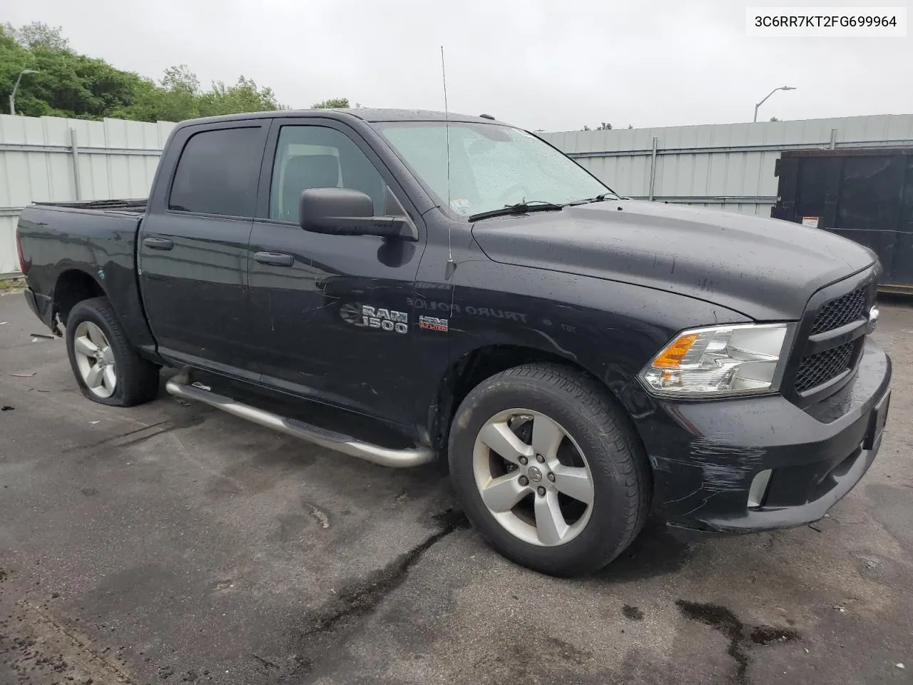 2015 Ram 1500 St VIN: 3C6RR7KT2FG699964 Lot: 62284444