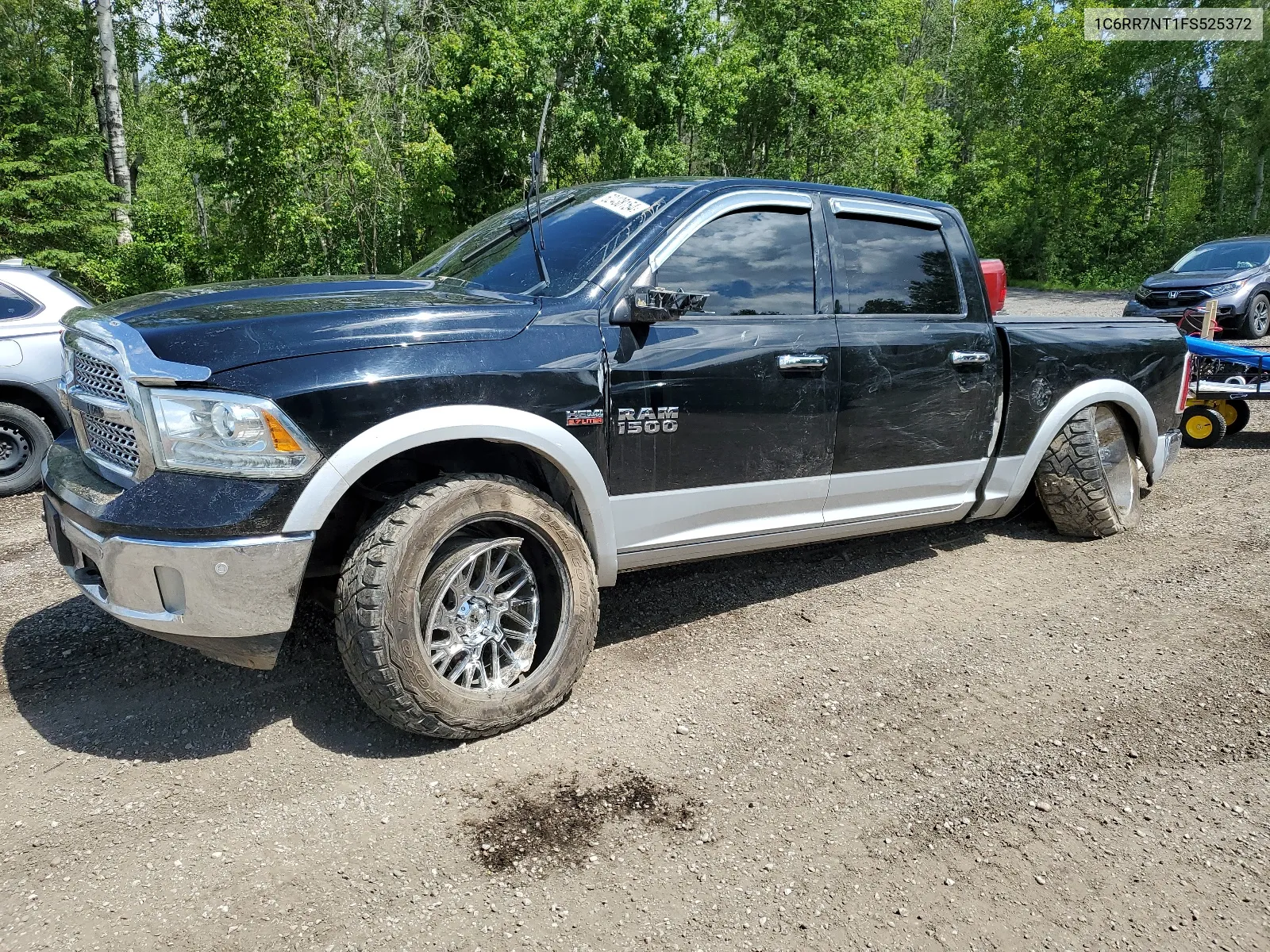 2015 Ram 1500 Laramie VIN: 1C6RR7NT1FS525372 Lot: 62438154