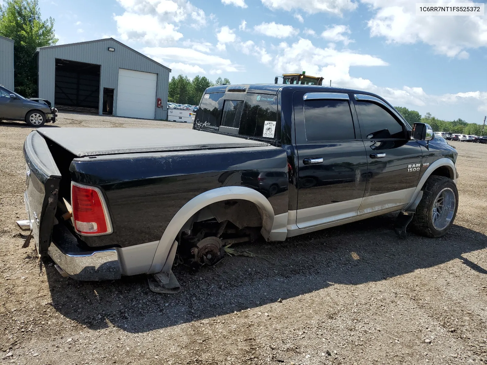 2015 Ram 1500 Laramie VIN: 1C6RR7NT1FS525372 Lot: 62438154