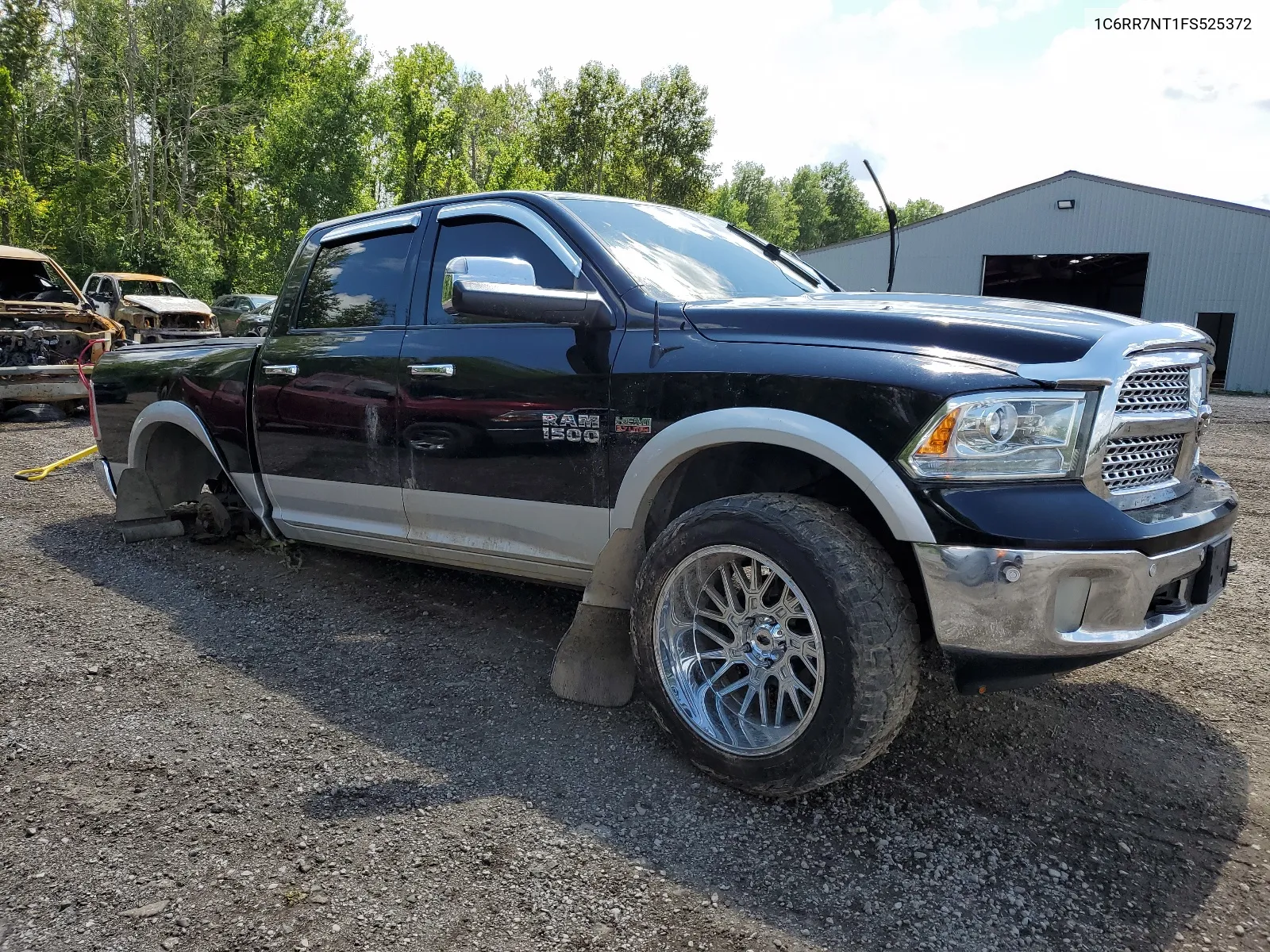 2015 Ram 1500 Laramie VIN: 1C6RR7NT1FS525372 Lot: 62438154