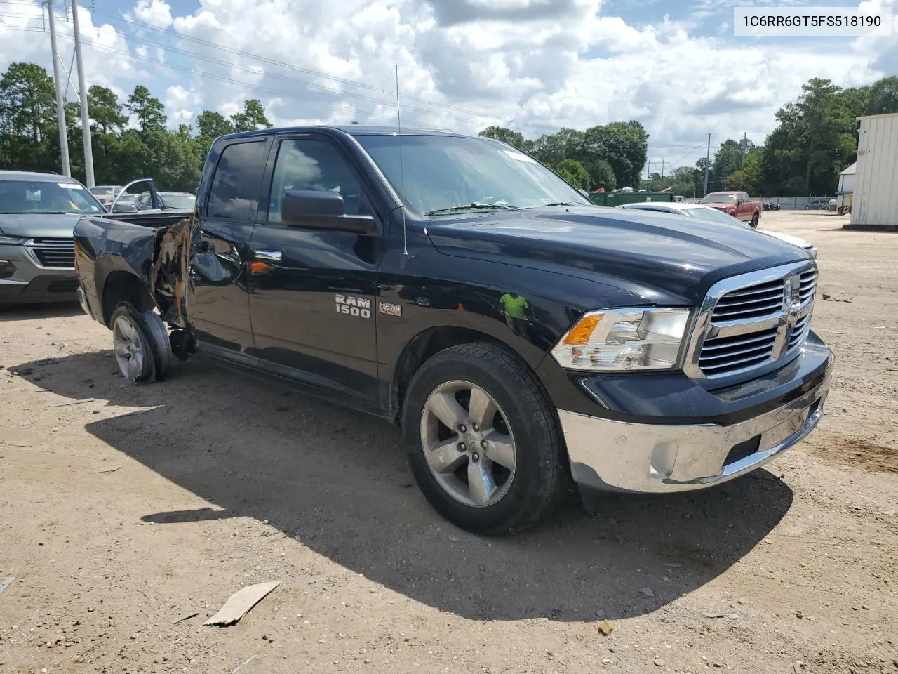 2015 Ram 1500 Slt VIN: 1C6RR6GT5FS518190 Lot: 62712274