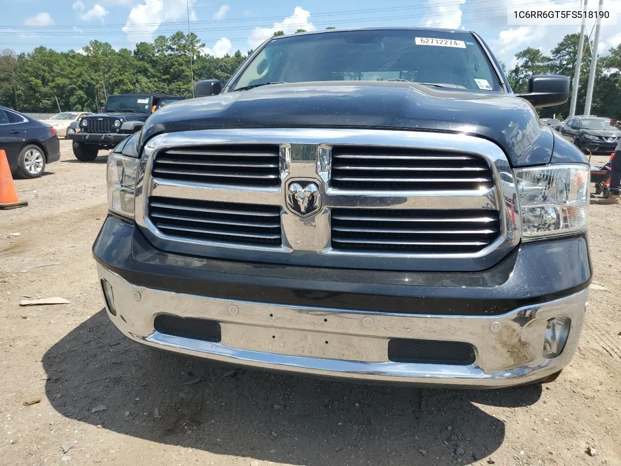 2015 Ram 1500 Slt VIN: 1C6RR6GT5FS518190 Lot: 62712274