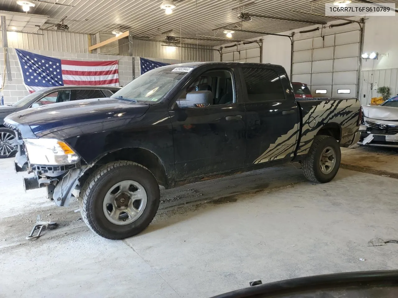 1C6RR7LT6FS610789 2015 Ram 1500 Slt