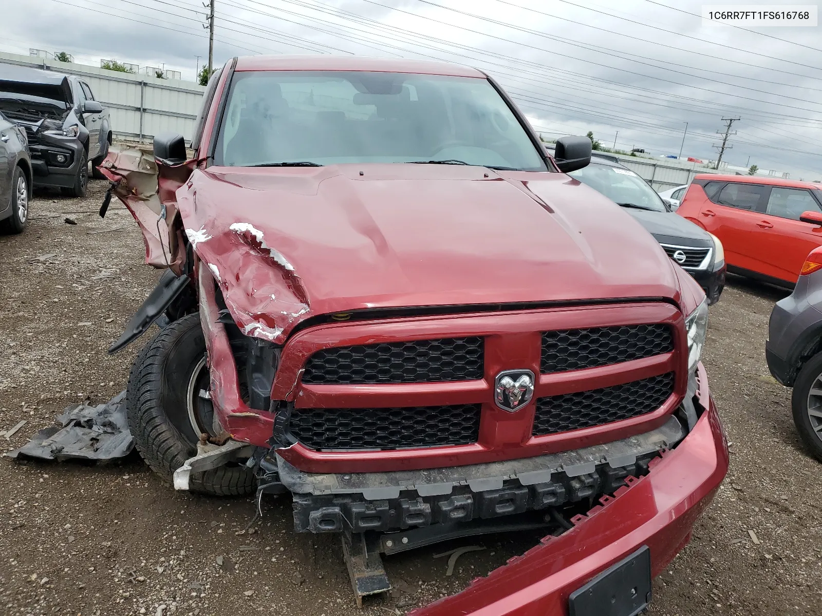 1C6RR7FT1FS616768 2015 Ram 1500 St