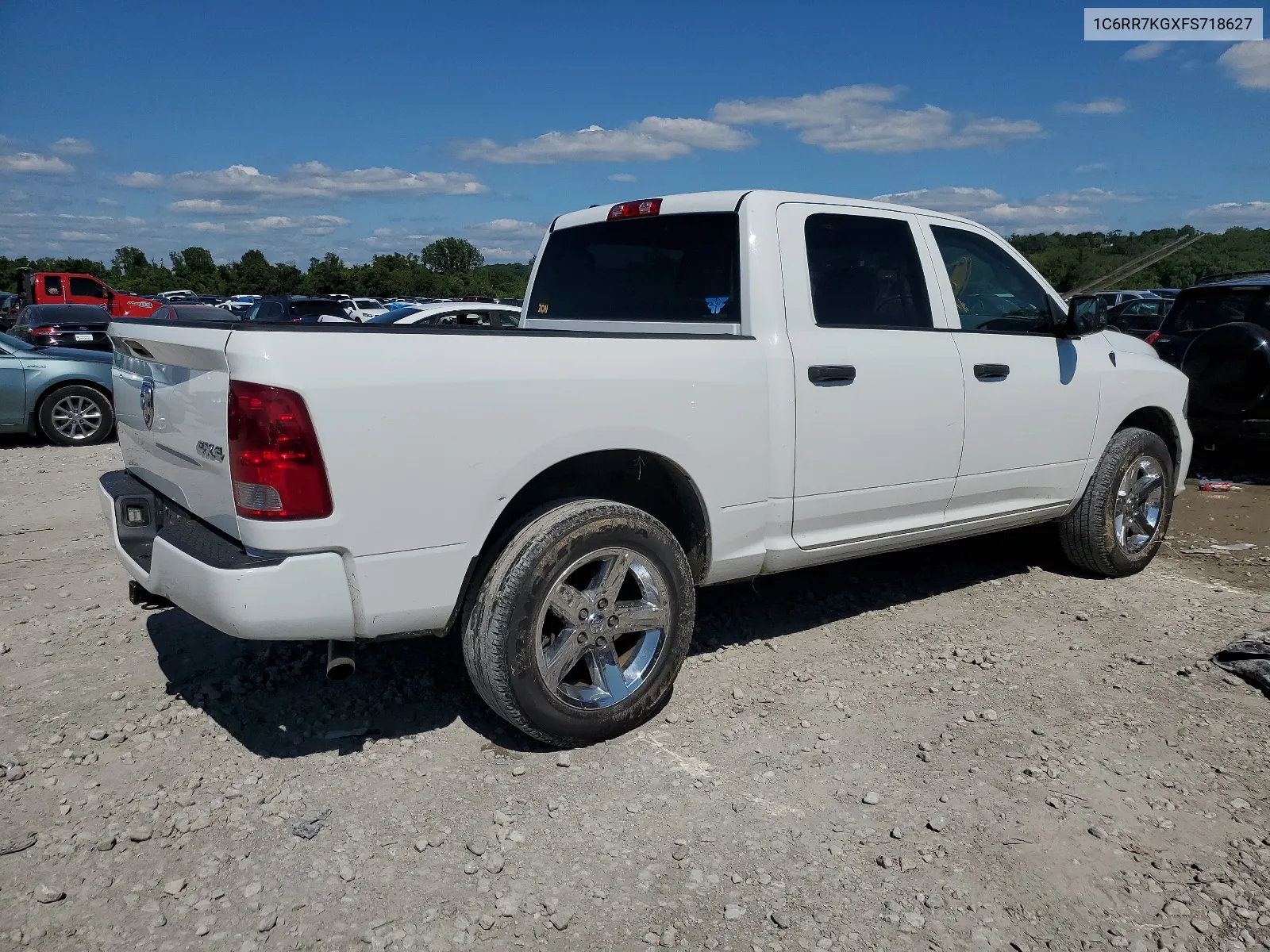 2015 Ram 1500 St VIN: 1C6RR7KGXFS718627 Lot: 63799434