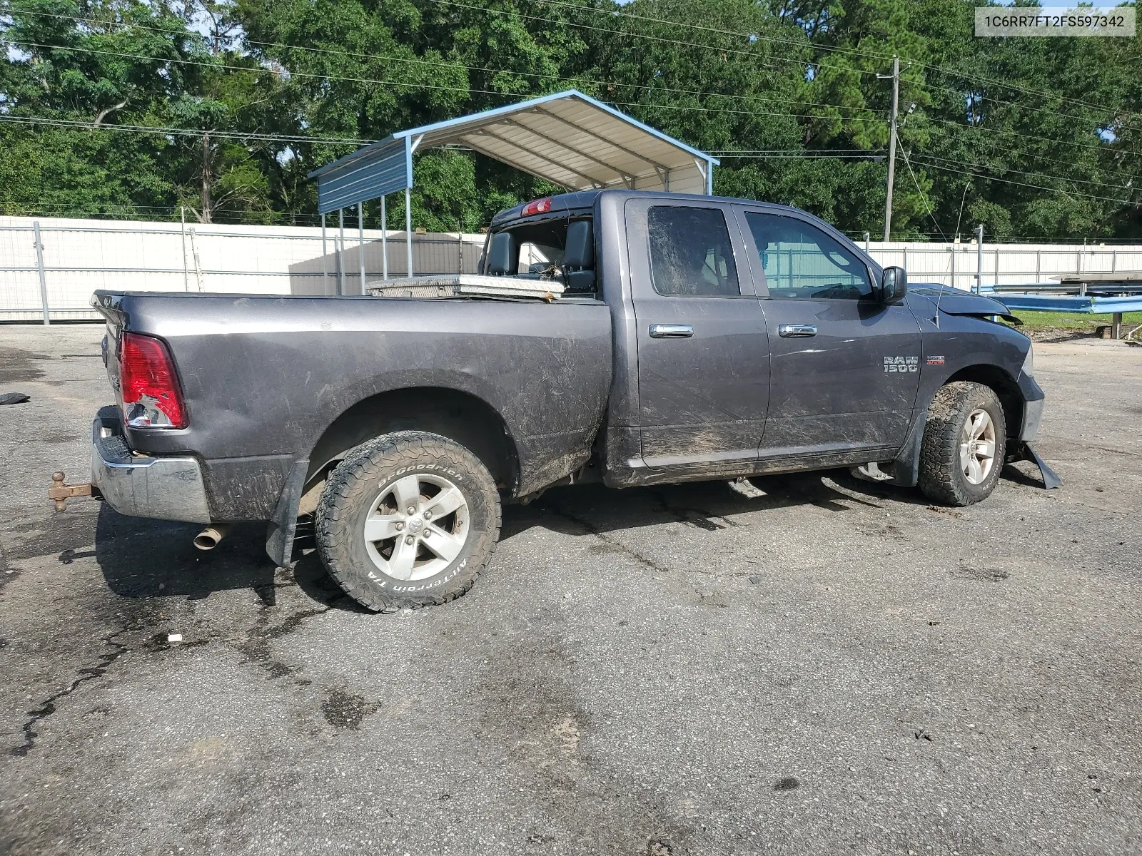 2015 Ram 1500 St VIN: 1C6RR7FT2FS597342 Lot: 64656704