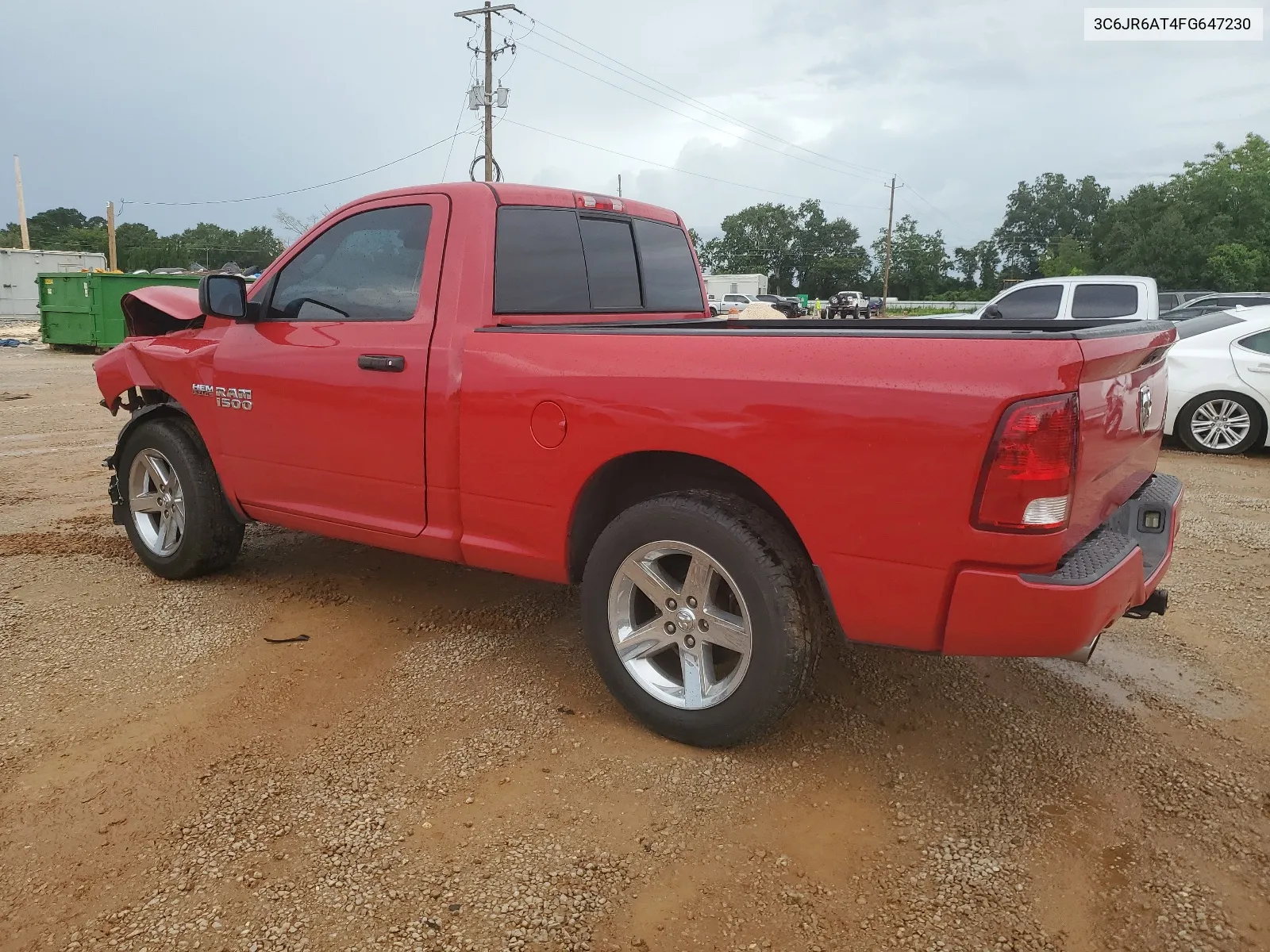 2015 Ram 1500 St VIN: 3C6JR6AT4FG647230 Lot: 64819434