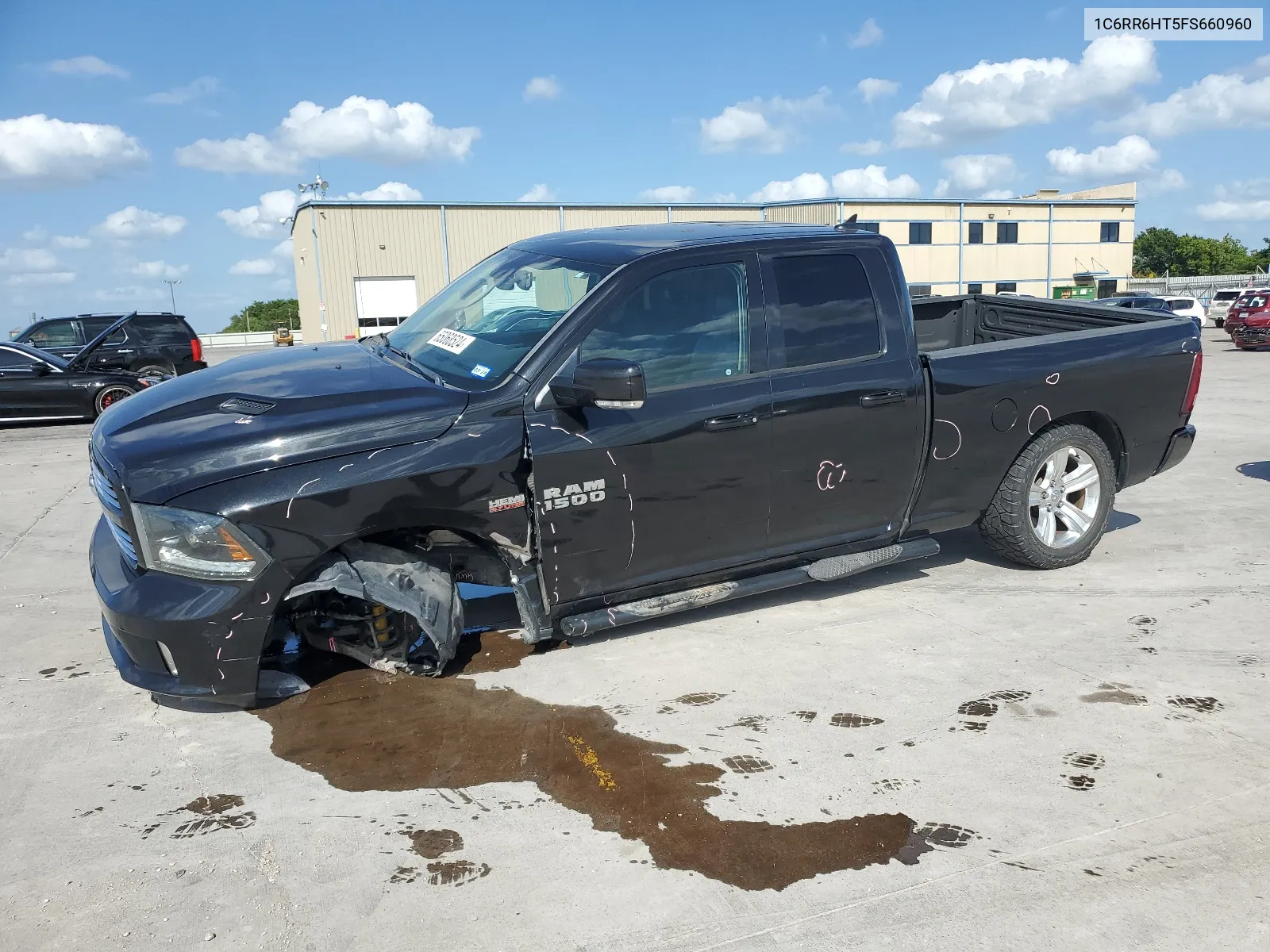 1C6RR6HT5FS660960 2015 Ram 1500 Sport