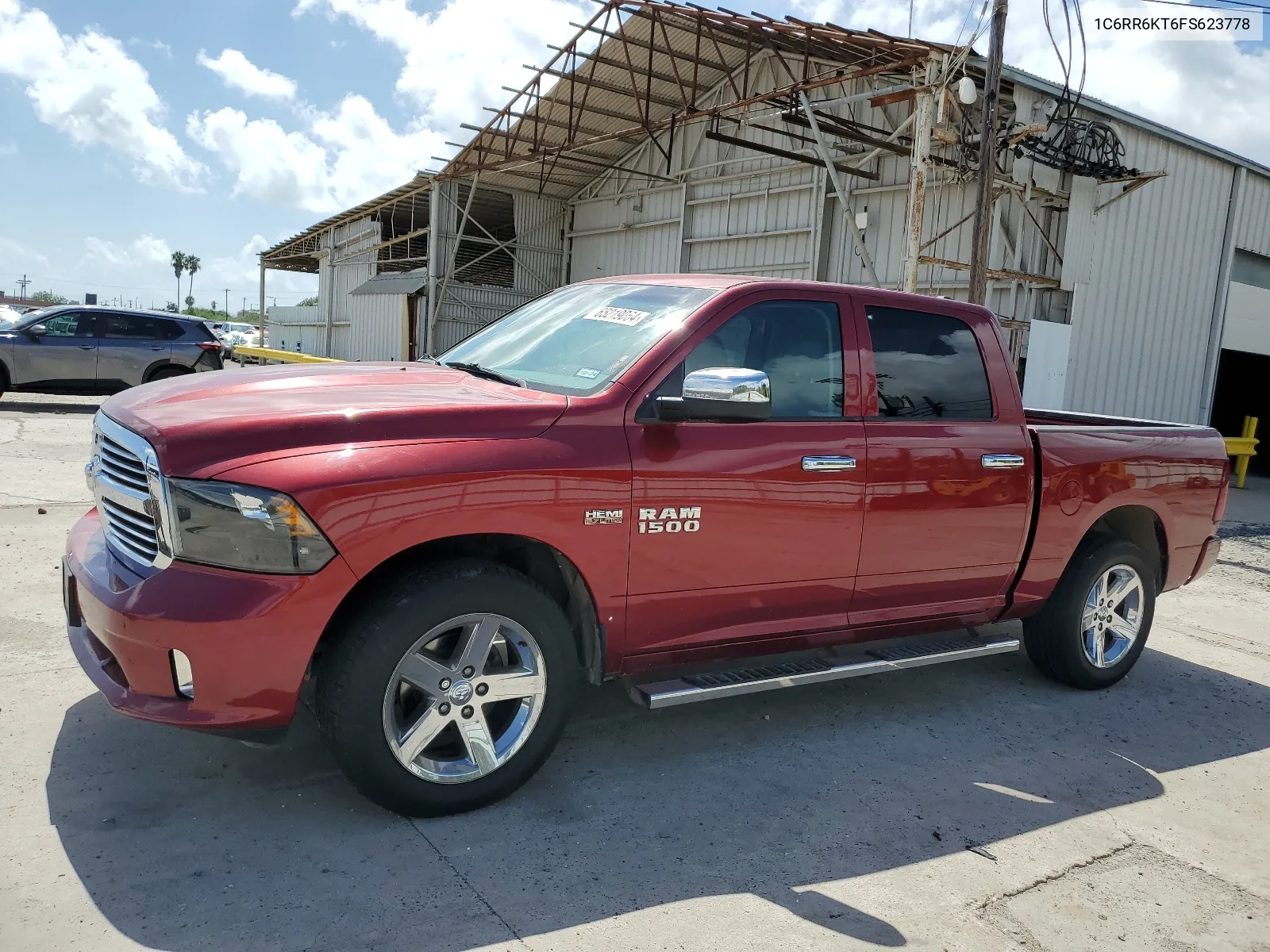 2015 Ram 1500 St VIN: 1C6RR6KT6FS623778 Lot: 65219064