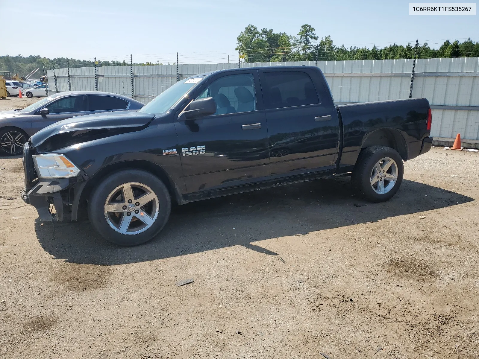 1C6RR6KT1FS535267 2015 Ram 1500 St