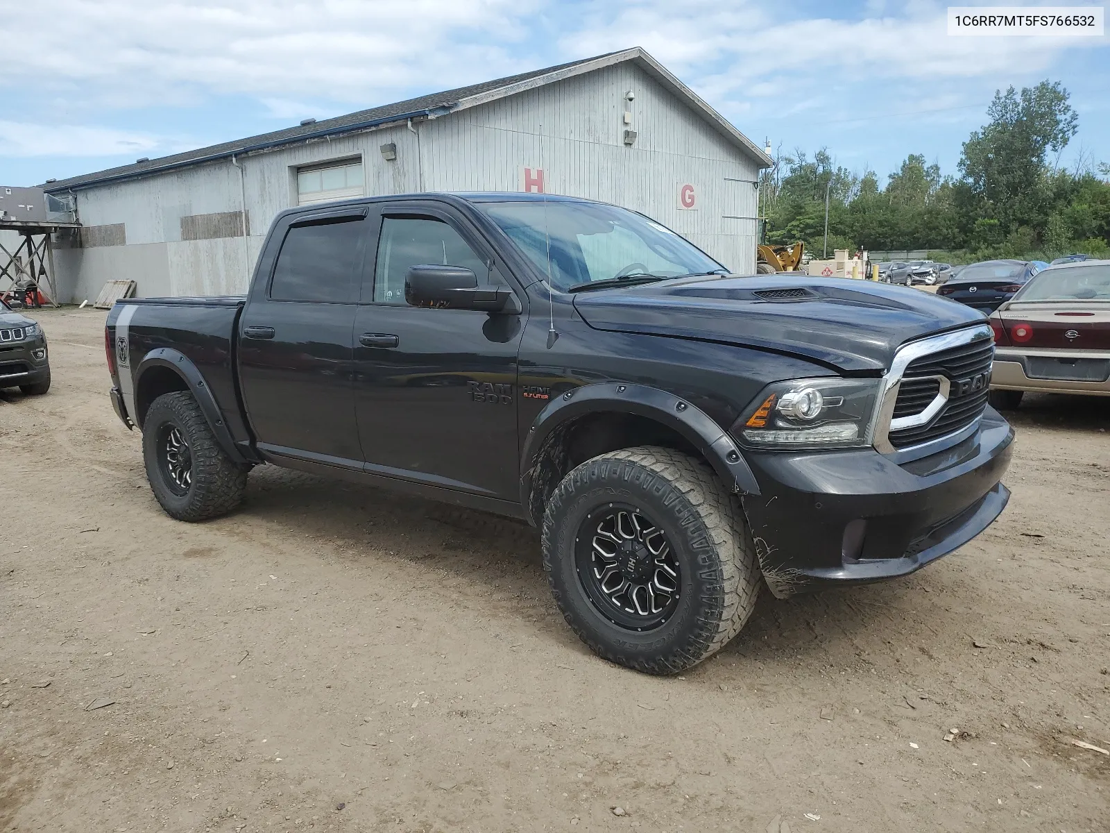 2015 Ram 1500 Sport VIN: 1C6RR7MT5FS766532 Lot: 66198394