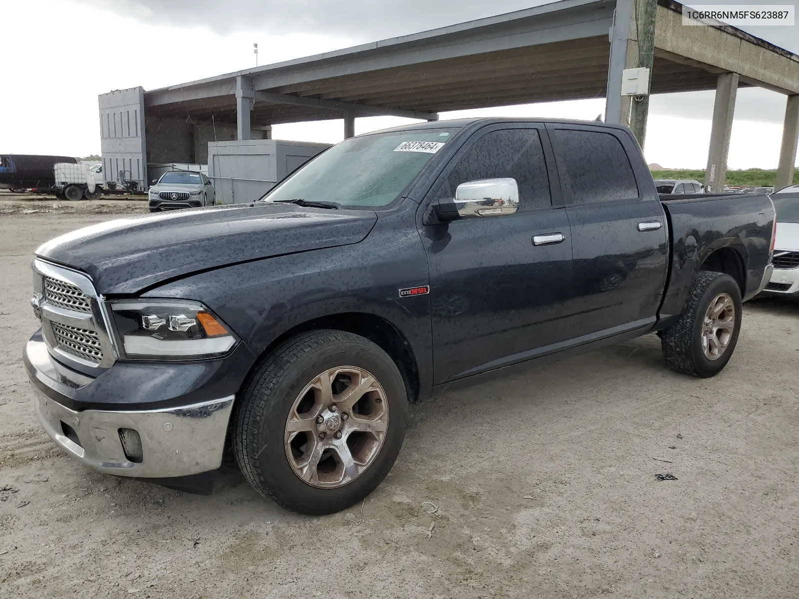 2015 Ram 1500 Laramie VIN: 1C6RR6NM5FS623887 Lot: 66378464