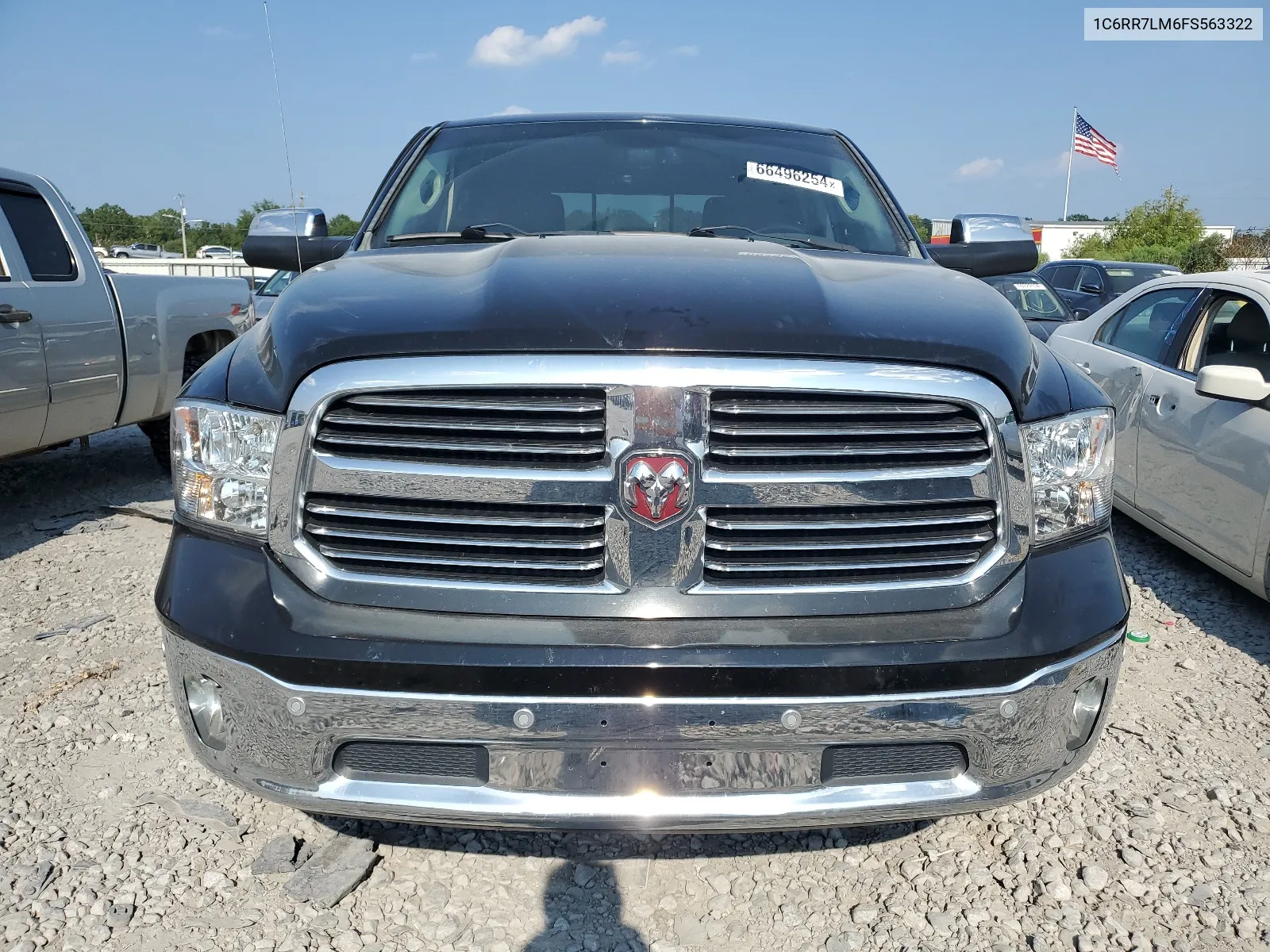 2015 Ram 1500 Slt VIN: 1C6RR7LM6FS563322 Lot: 66496254