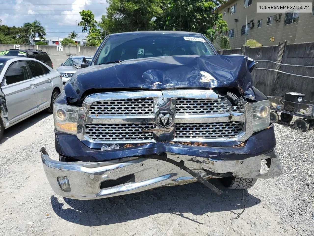 2015 Ram 1500 Laramie VIN: 1C6RR6NM4FS715072 Lot: 66504744