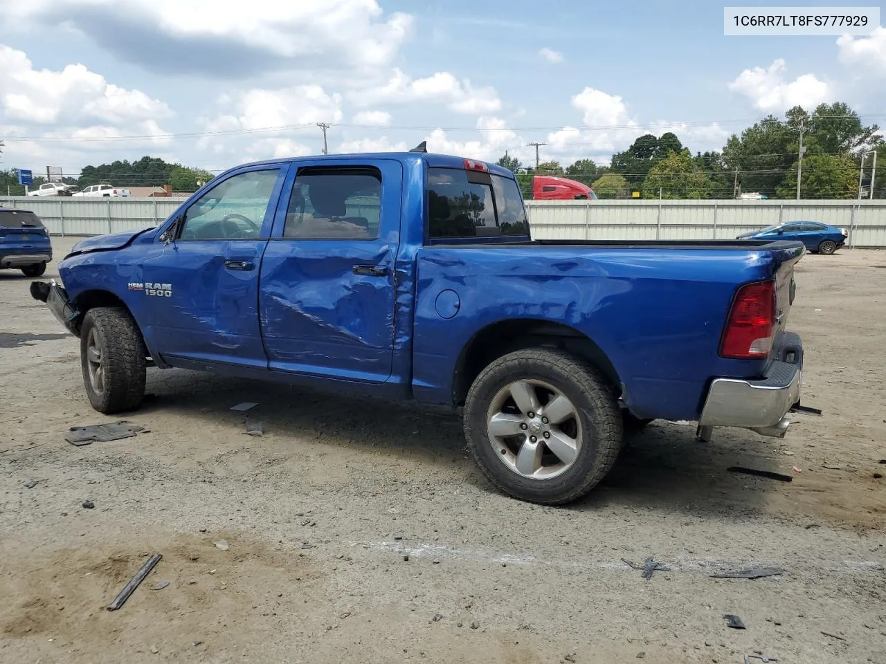 2015 Ram 1500 Slt VIN: 1C6RR7LT8FS777929 Lot: 66776944