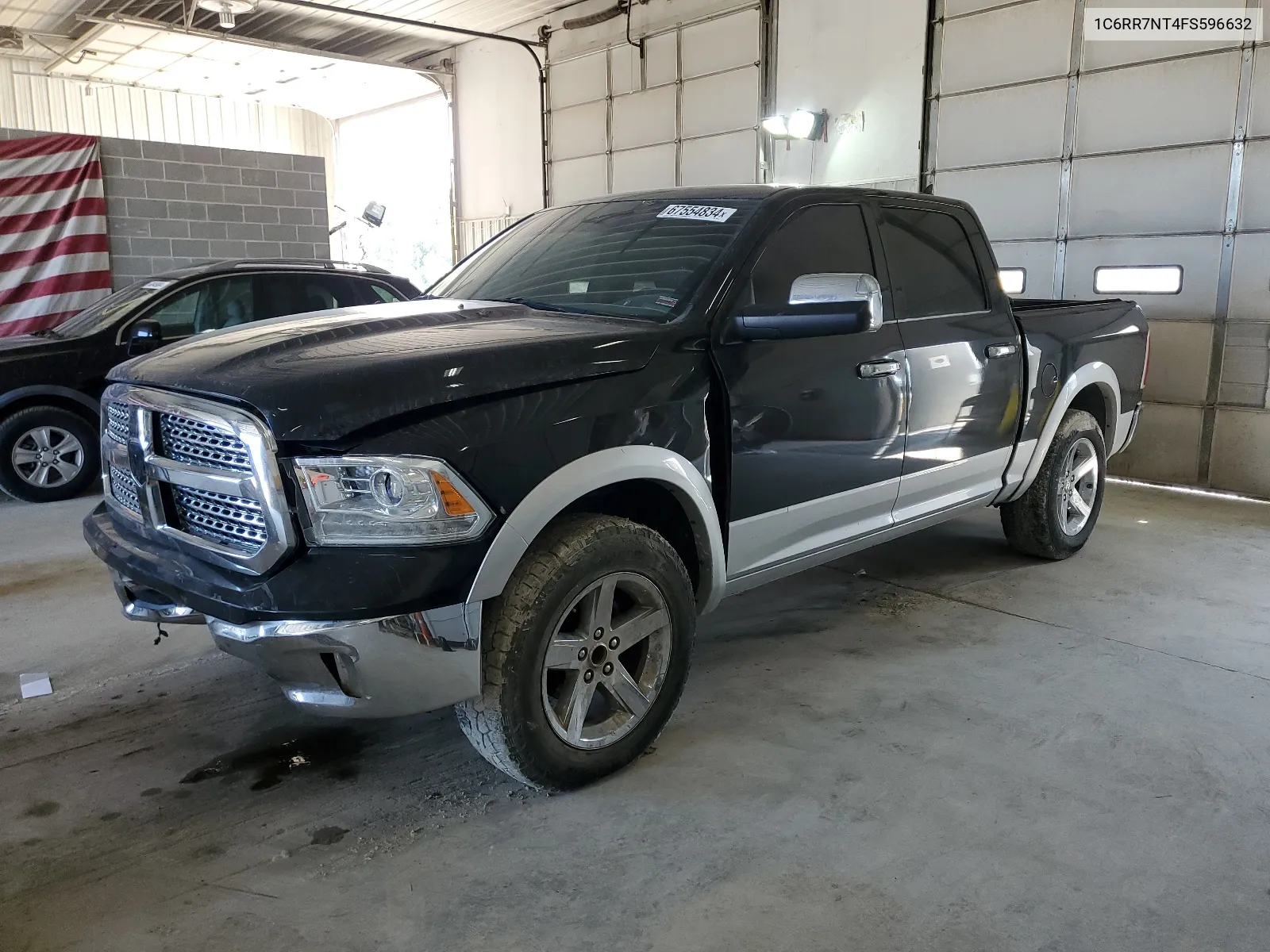 2015 Ram 1500 Laramie VIN: 1C6RR7NT4FS596632 Lot: 67554834