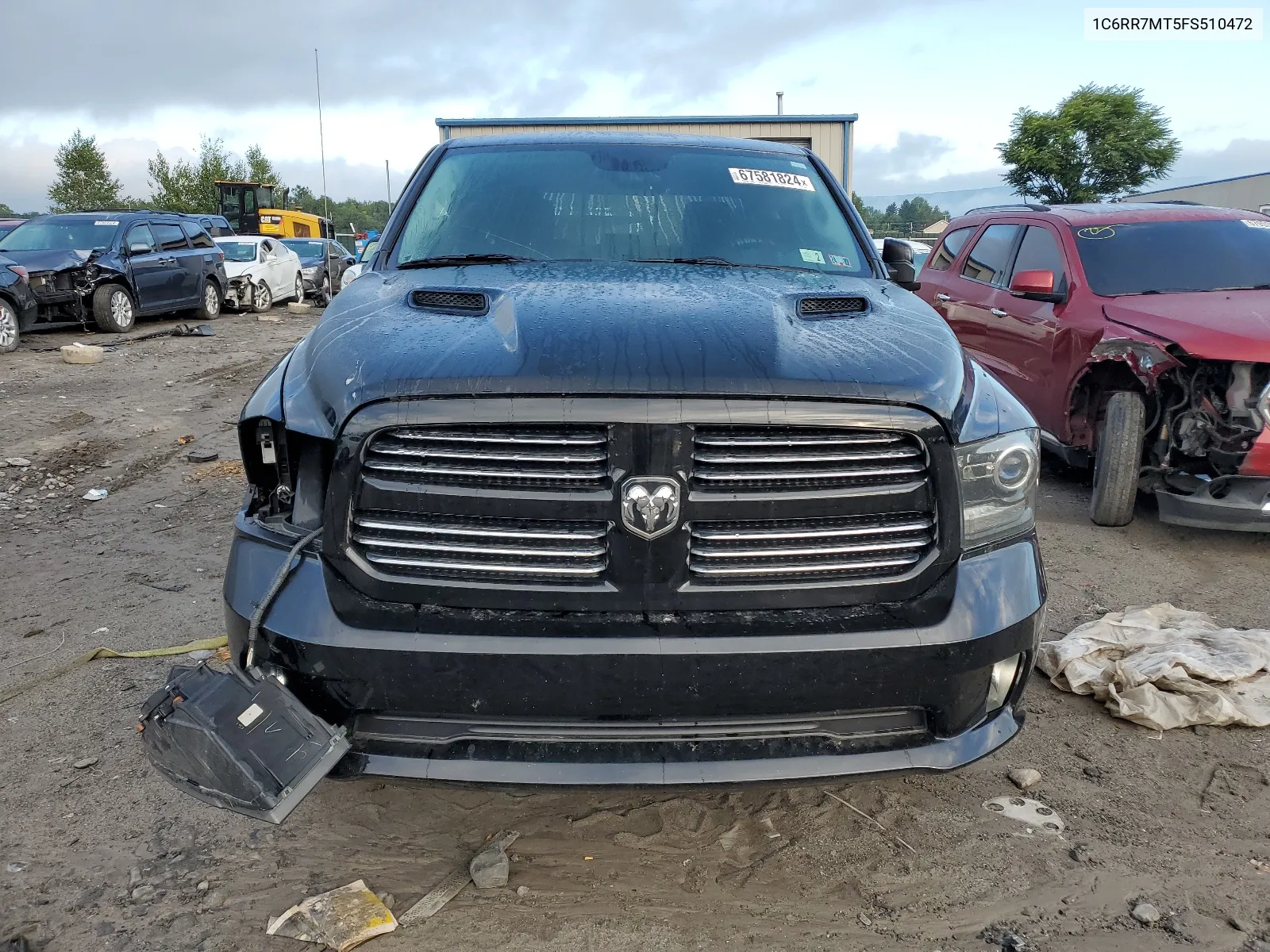 2015 Ram 1500 Sport VIN: 1C6RR7MT5FS510472 Lot: 67581824