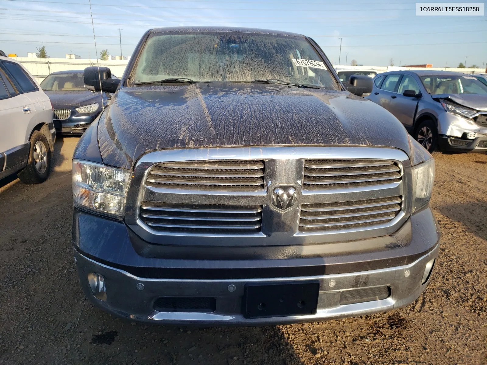 1C6RR6LT5FS518258 2015 Ram 1500 Slt