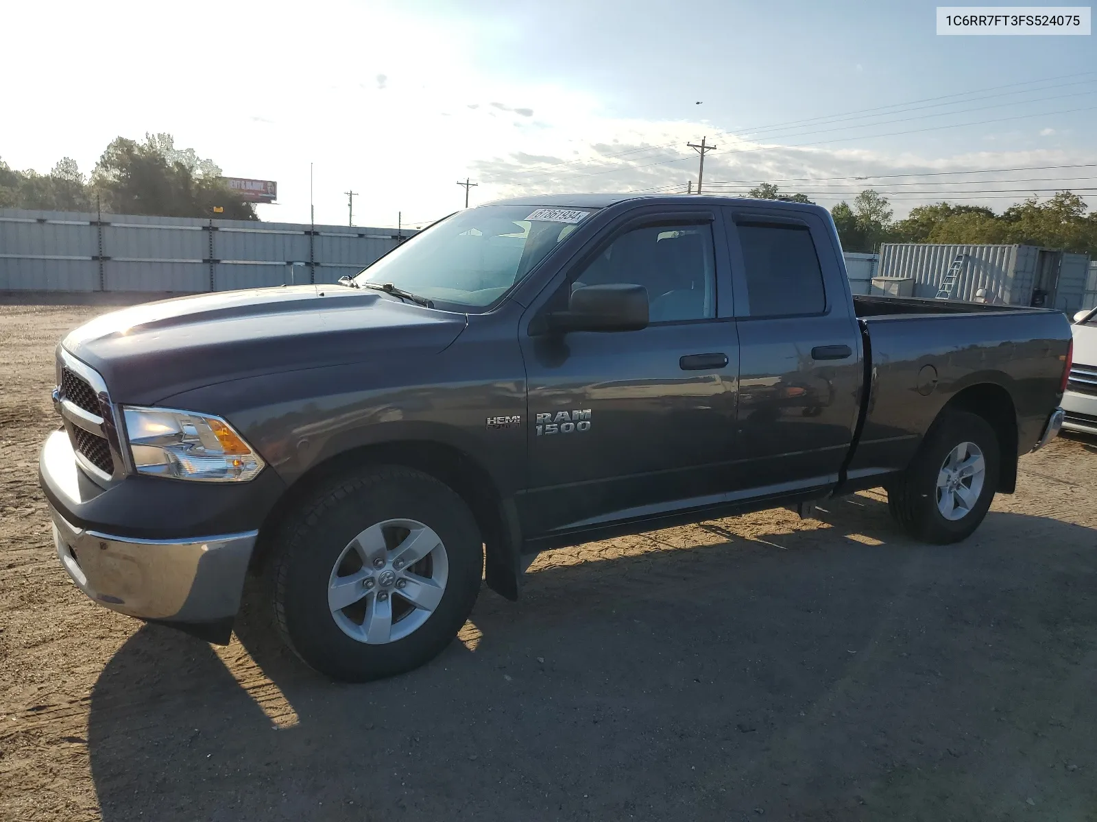 2015 Ram 1500 St VIN: 1C6RR7FT3FS524075 Lot: 67861934