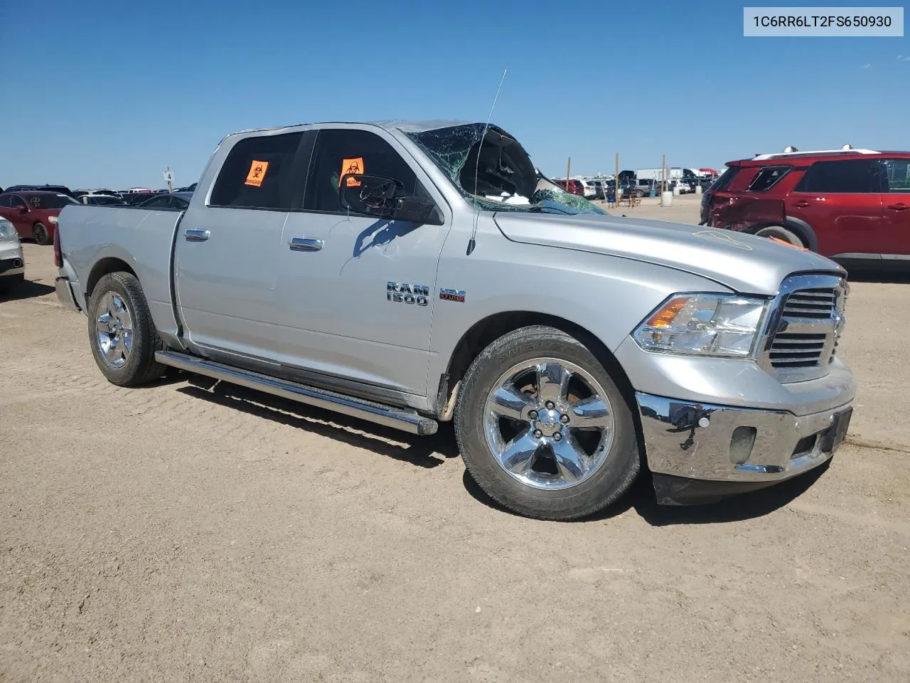 1C6RR6LT2FS650930 2015 Ram 1500 Slt