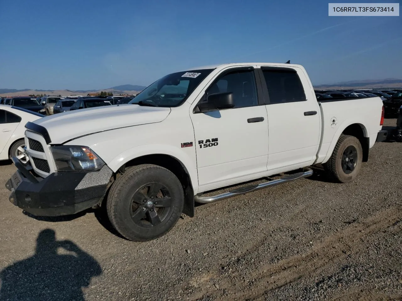 2015 Ram 1500 Slt VIN: 1C6RR7LT3FS673414 Lot: 68091374