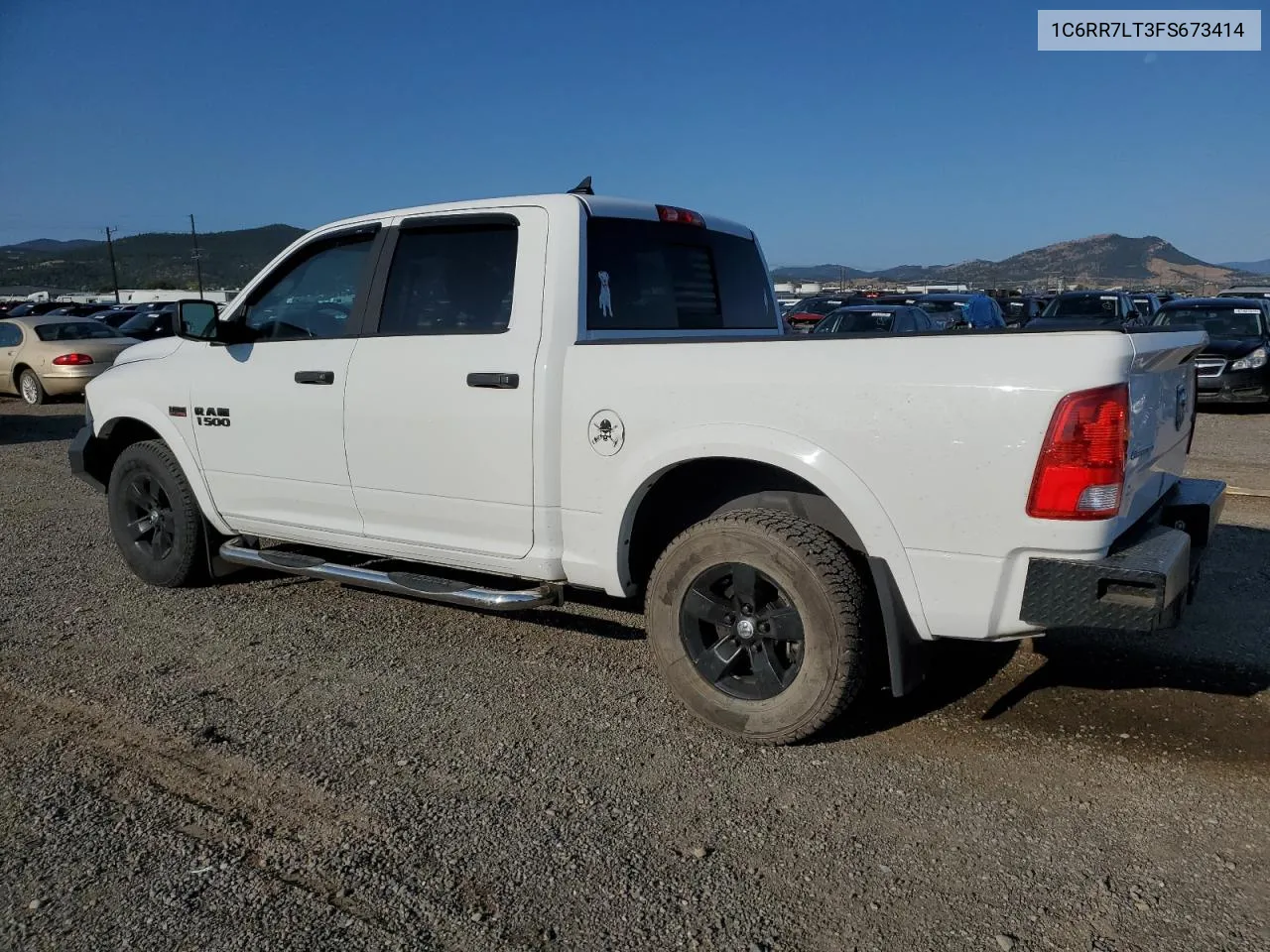 2015 Ram 1500 Slt VIN: 1C6RR7LT3FS673414 Lot: 68091374