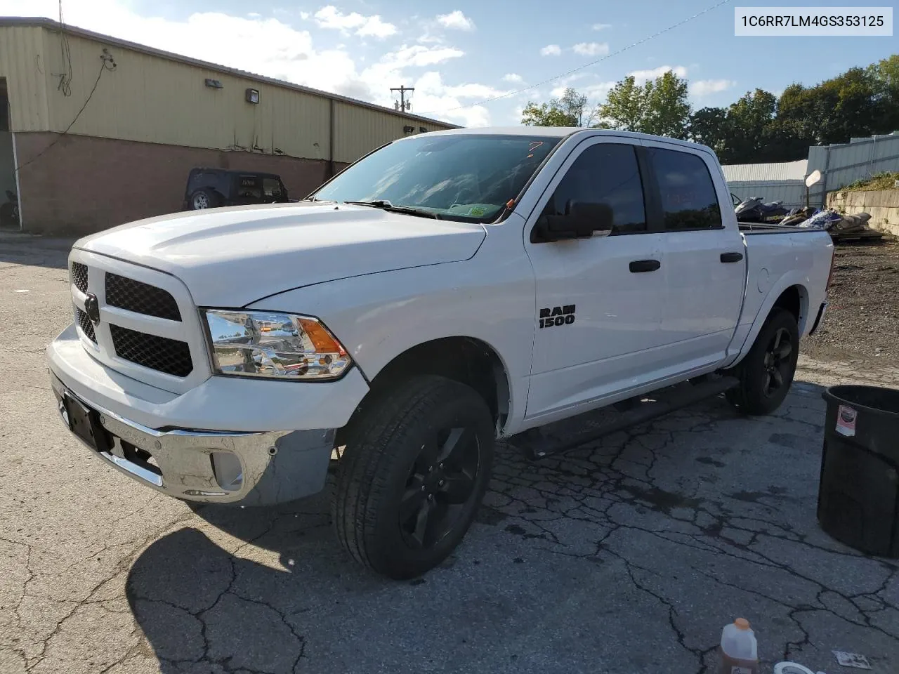 1C6RR7LM4GS353125 2015 Ram 1500 Slt