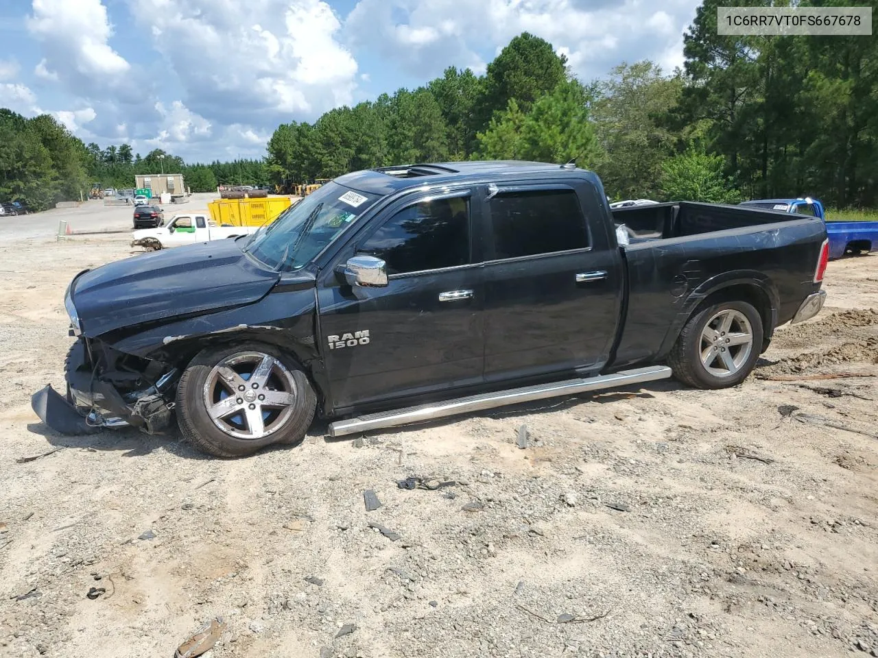 2015 Ram 1500 Laramie VIN: 1C6RR7VT0FS667678 Lot: 68989764