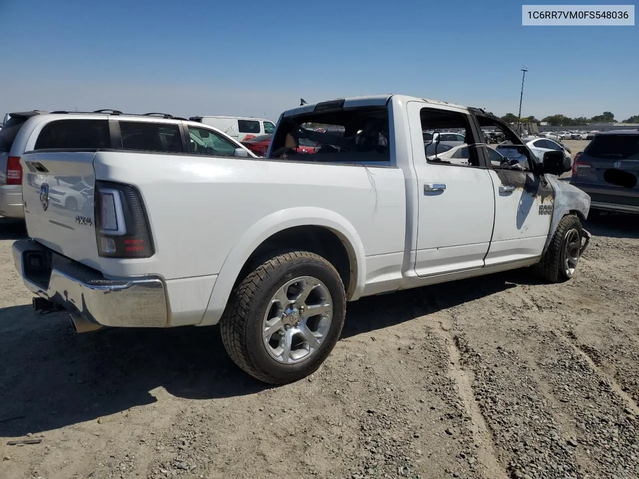 2015 Ram 1500 Laramie VIN: 1C6RR7VM0FS548036 Lot: 69225954