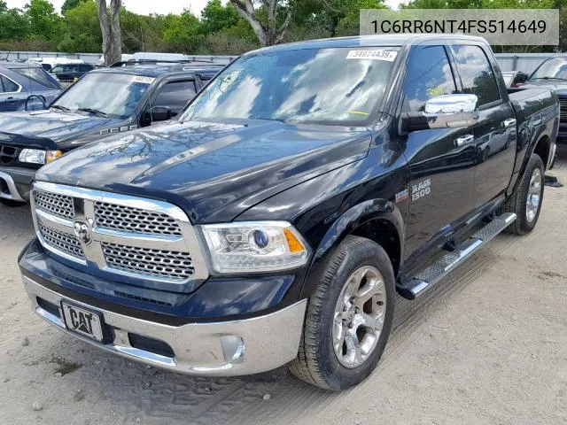 2015 Ram 1500 Laramie VIN: 1C6RR6NT4FS514649 Lot: 69239834