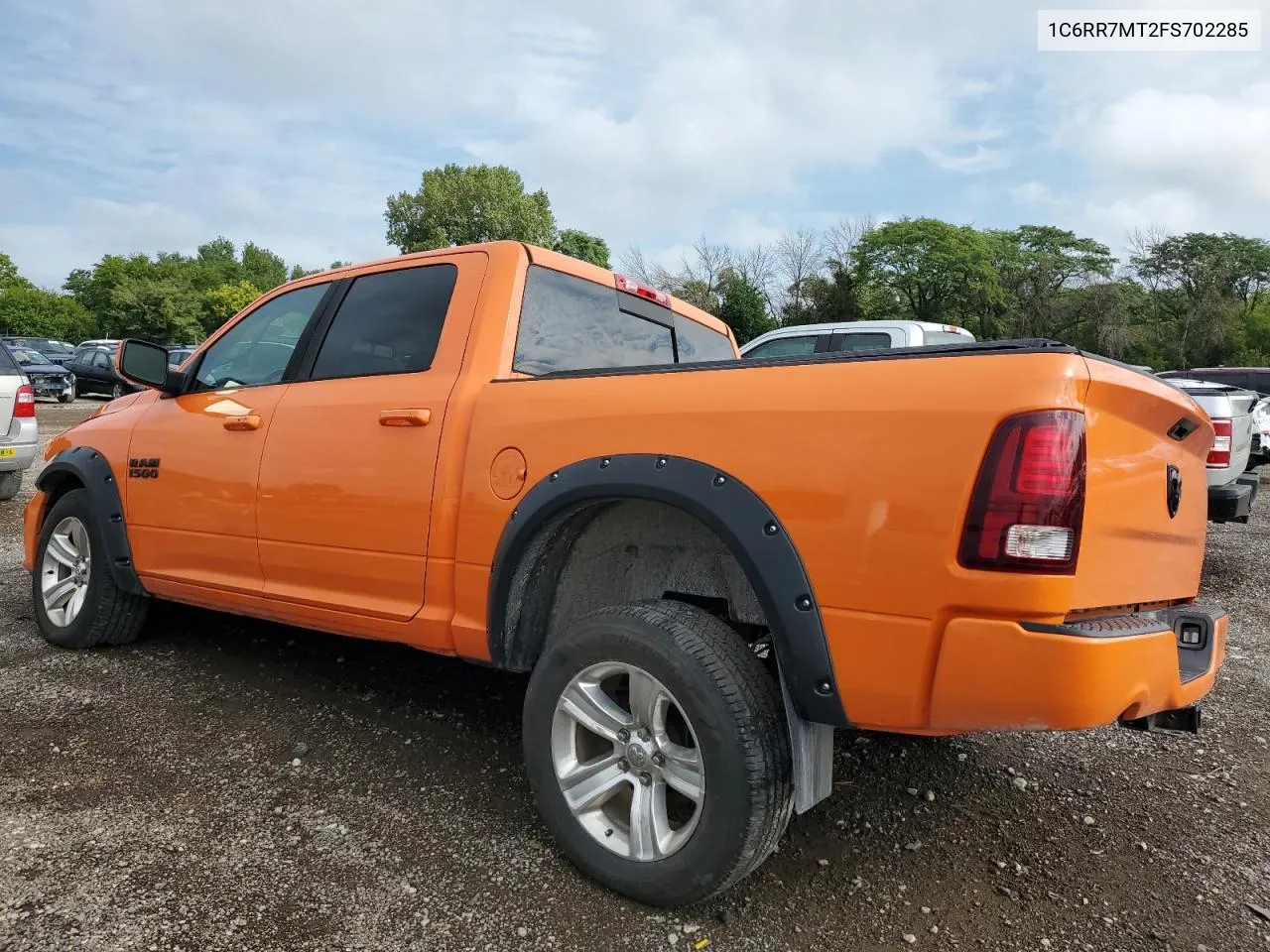 2015 Ram 1500 Sport VIN: 1C6RR7MT2FS702285 Lot: 69242614