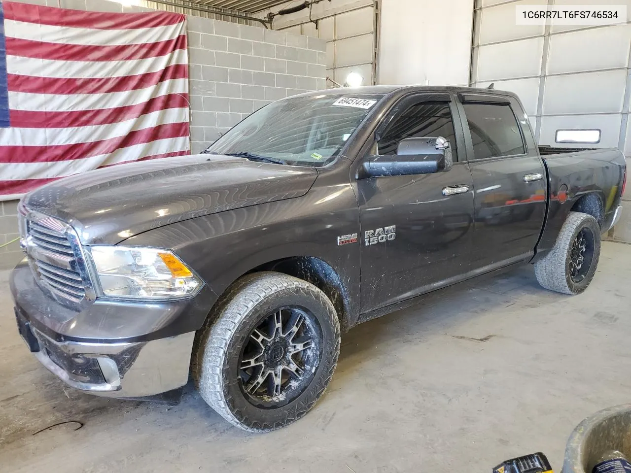 1C6RR7LT6FS746534 2015 Ram 1500 Slt