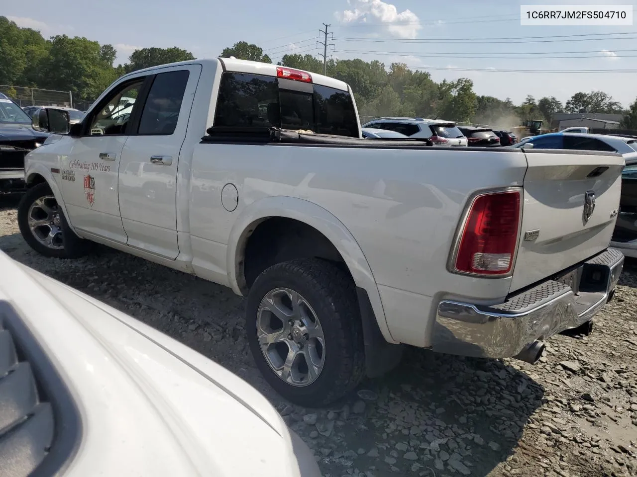 2015 Ram 1500 Laramie VIN: 1C6RR7JM2FS504710 Lot: 69477164