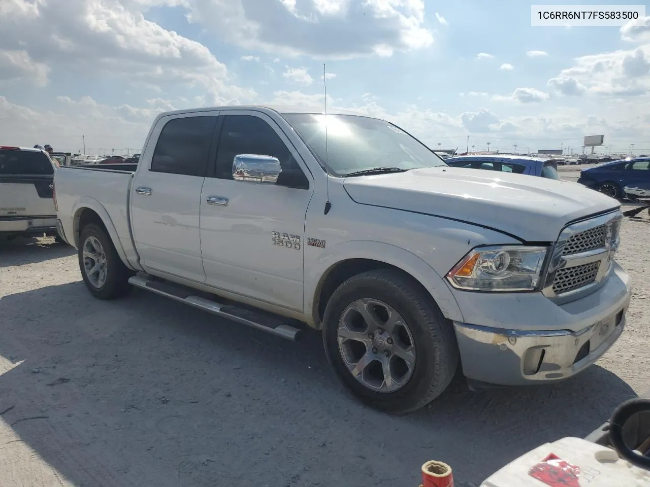 2015 Ram 1500 Laramie VIN: 1C6RR6NT7FS583500 Lot: 69686834