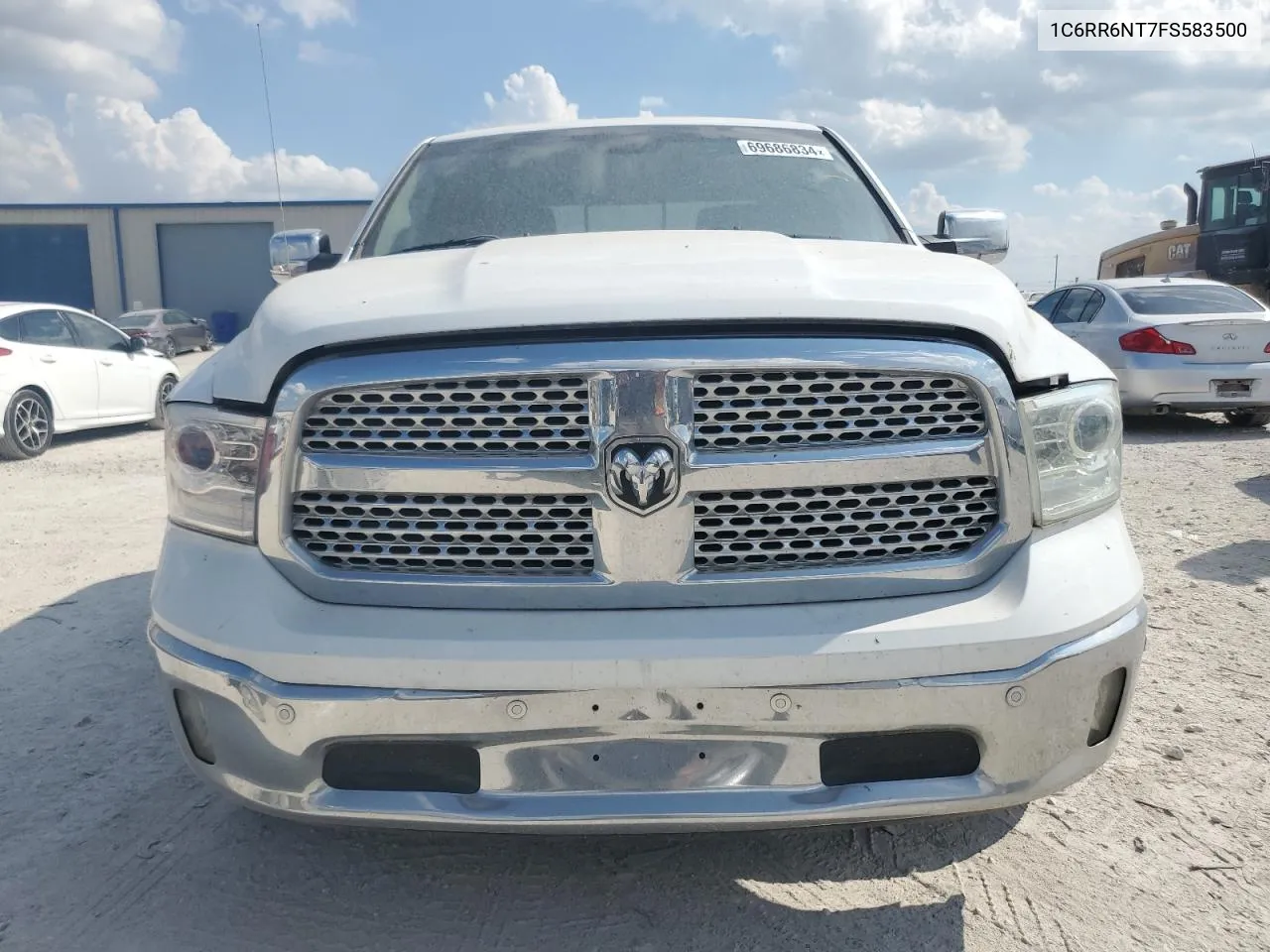 2015 Ram 1500 Laramie VIN: 1C6RR6NT7FS583500 Lot: 69686834