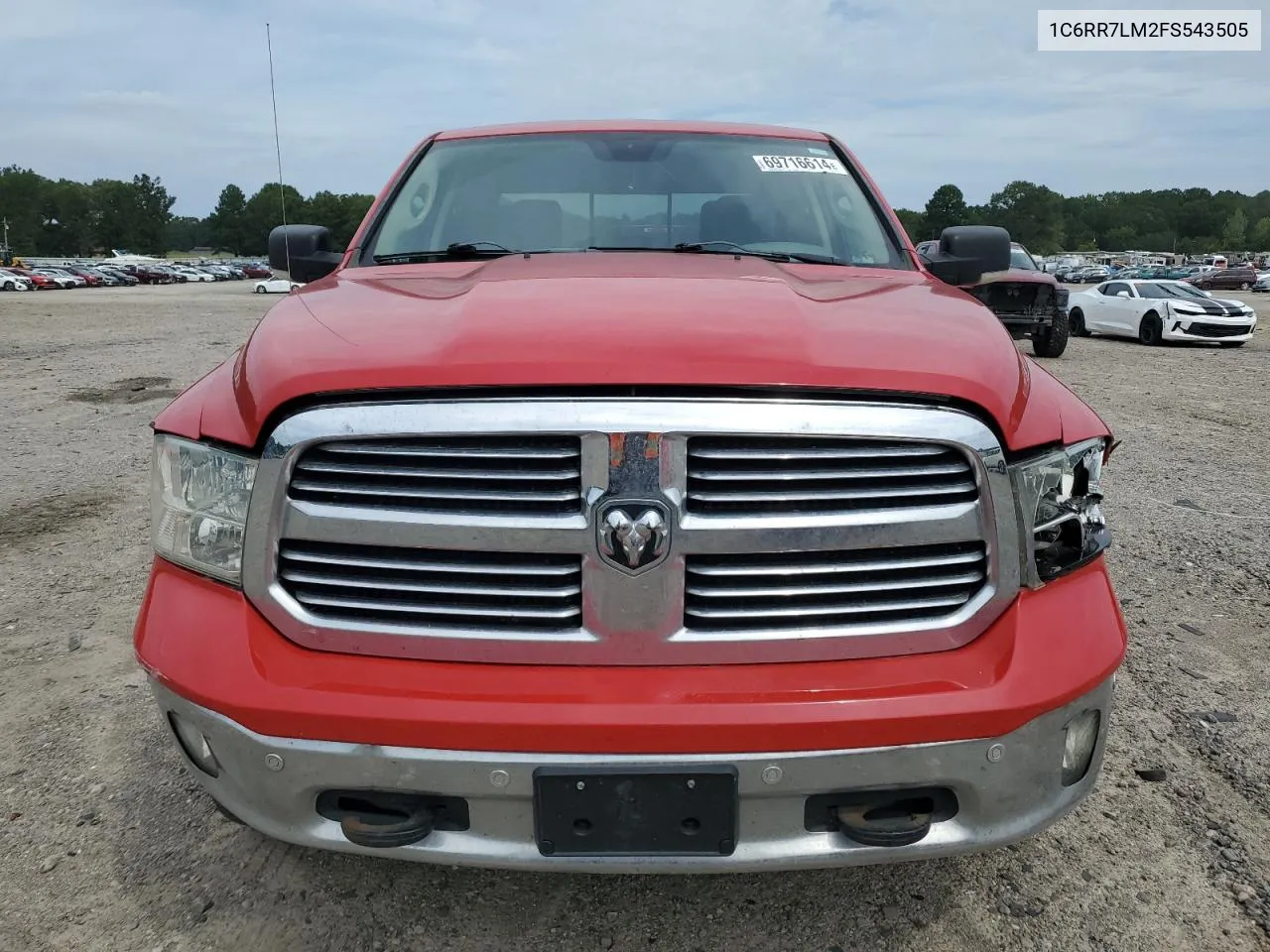 1C6RR7LM2FS543505 2015 Ram 1500 Slt