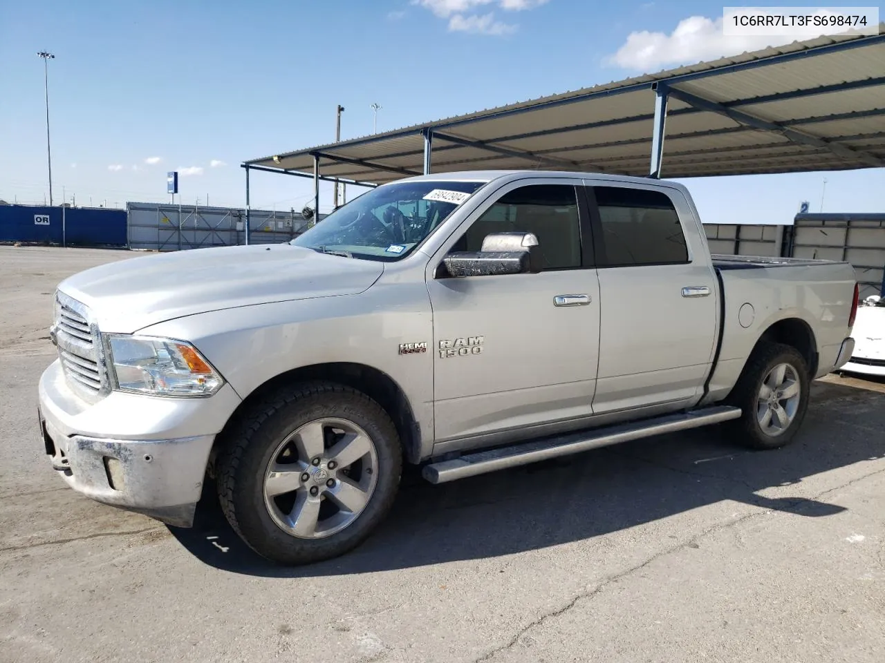 1C6RR7LT3FS698474 2015 Ram 1500 Slt