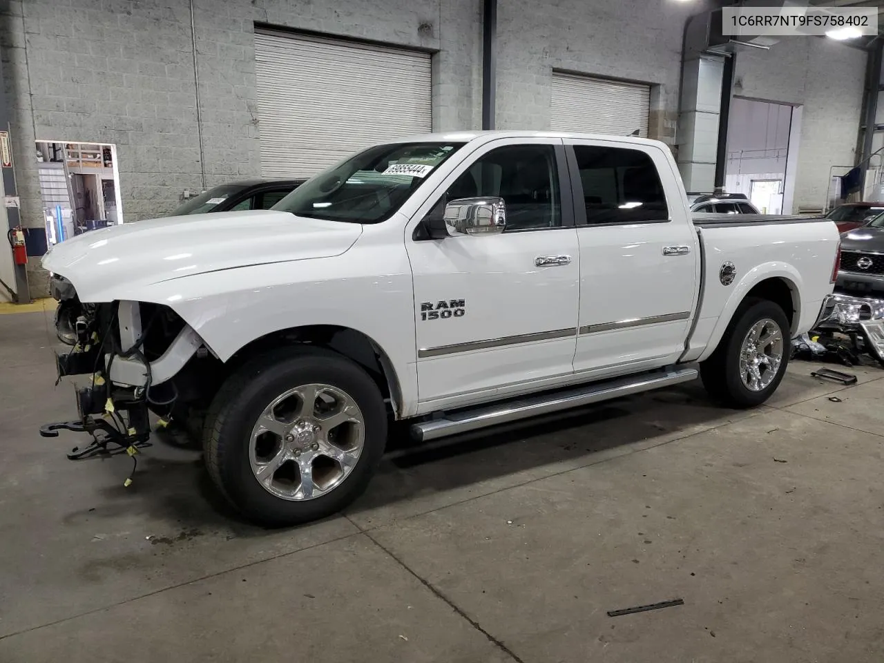 2015 Ram 1500 Laramie VIN: 1C6RR7NT9FS758402 Lot: 69855444